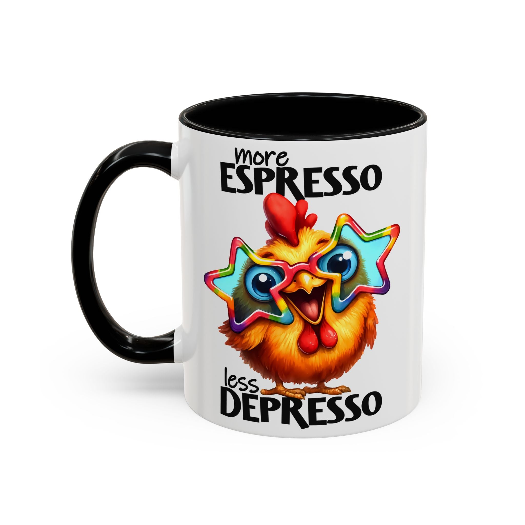 More Espresso, Less Depresso – Mood-Boosting Mug