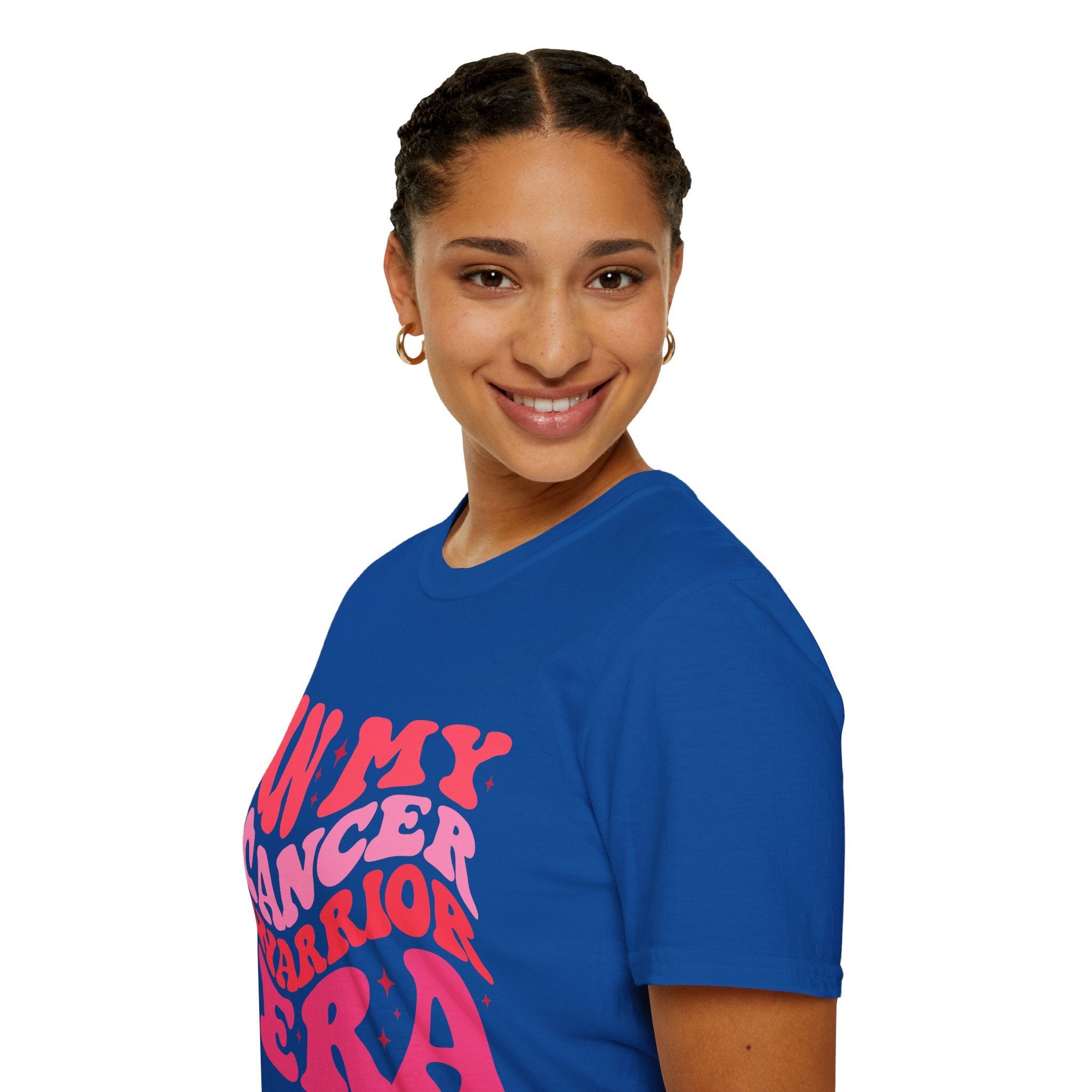 Inspirational T-Shirt – “In My Cancer Warrior Era” Support Tee for Cancer Survivors, Fighters, and Awareness Events