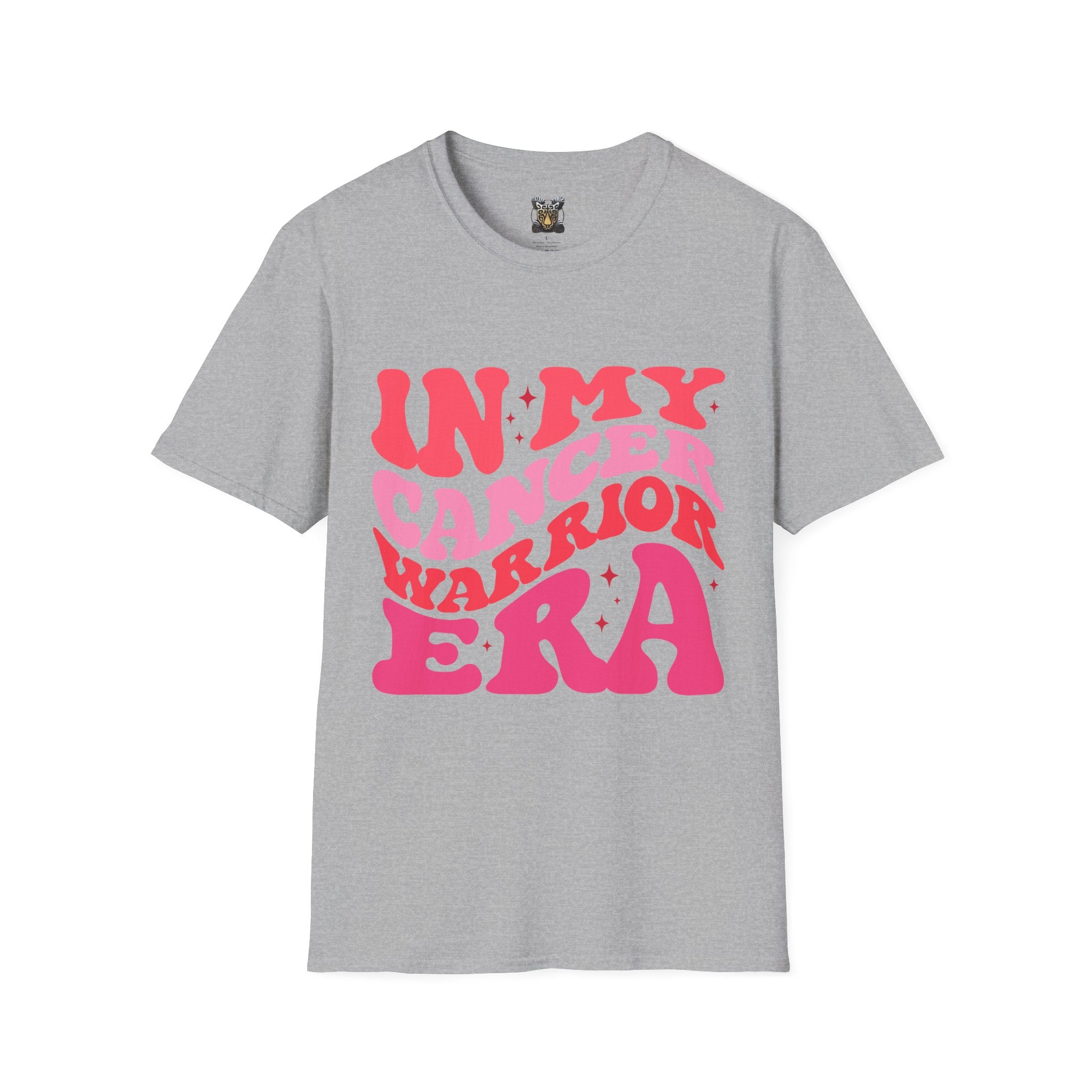 Inspirational T-Shirt – “In My Cancer Warrior Era” Support Tee for Cancer Survivors, Fighters, and Awareness Events