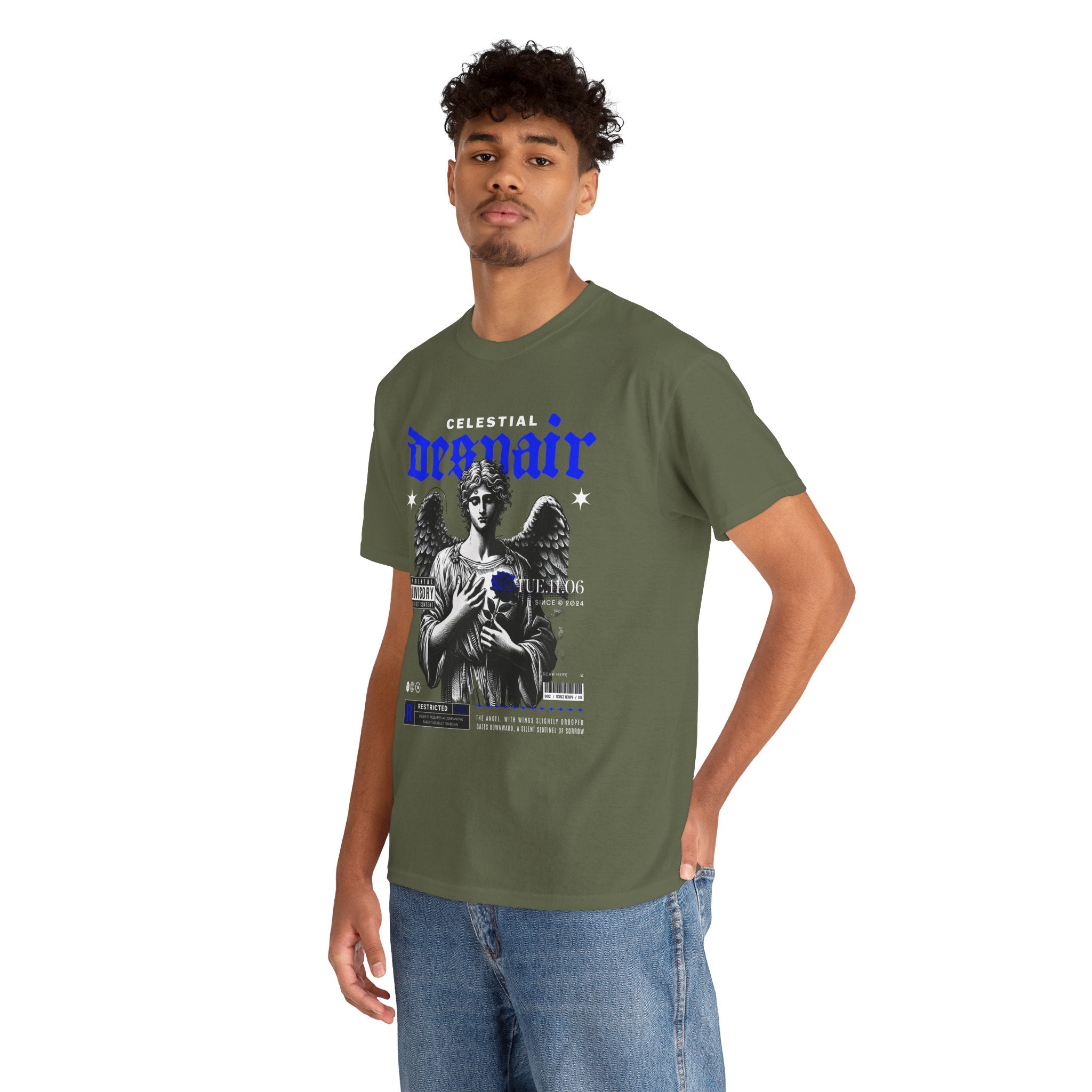Celestial Despair Graphic T-Shirt Design