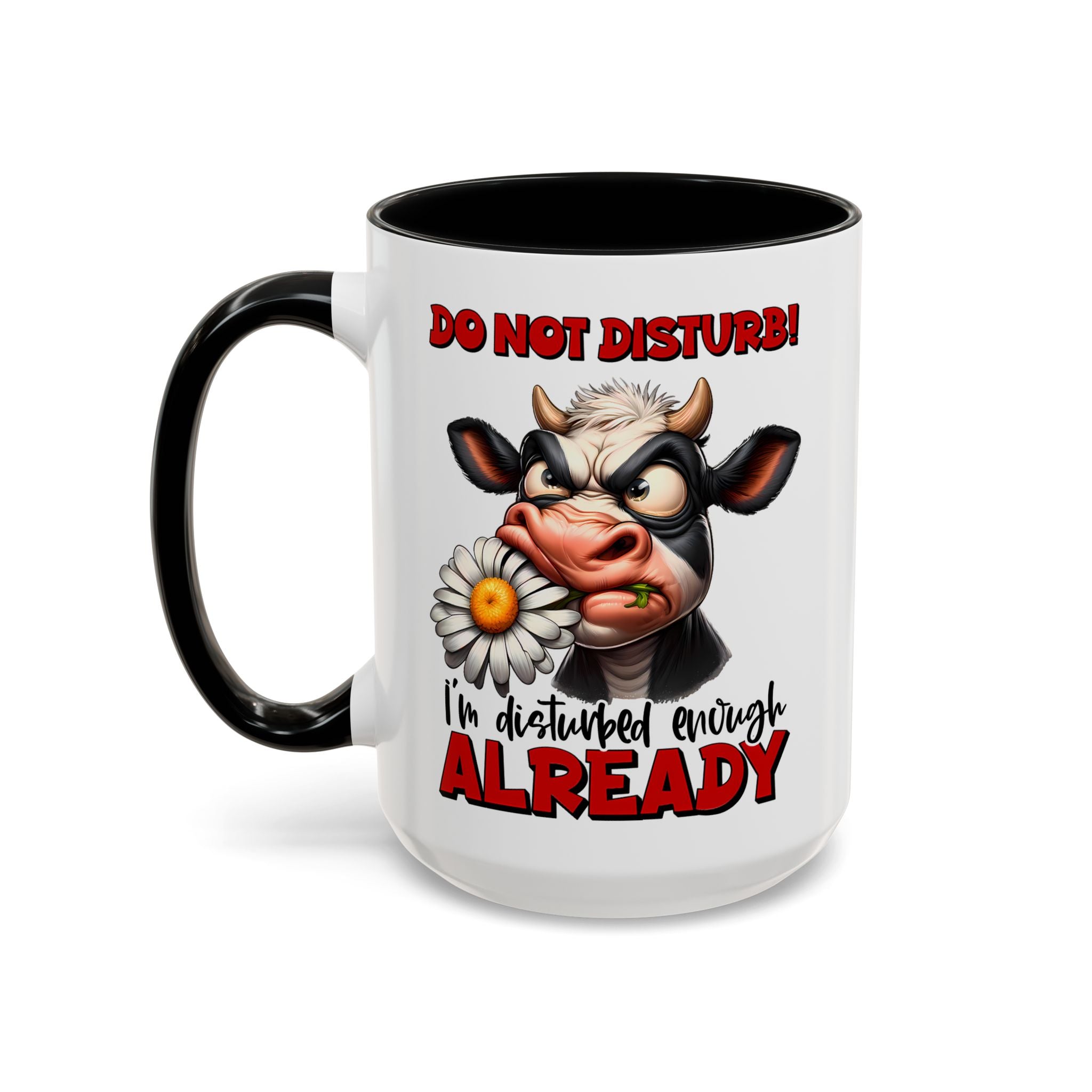 Disturbed & Caffeinated Coffee Mug