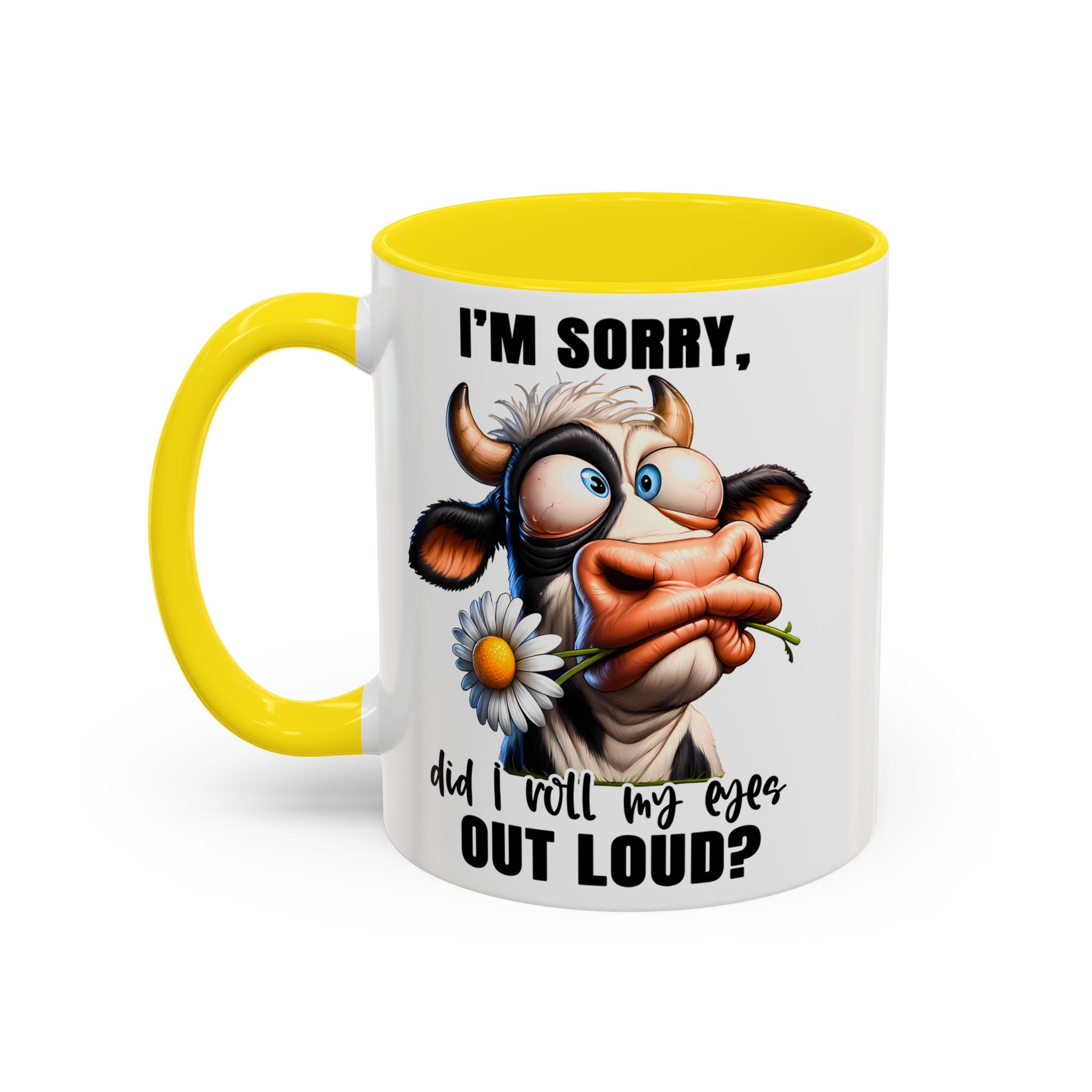 Sassy Cow Eye-Roll Mug
