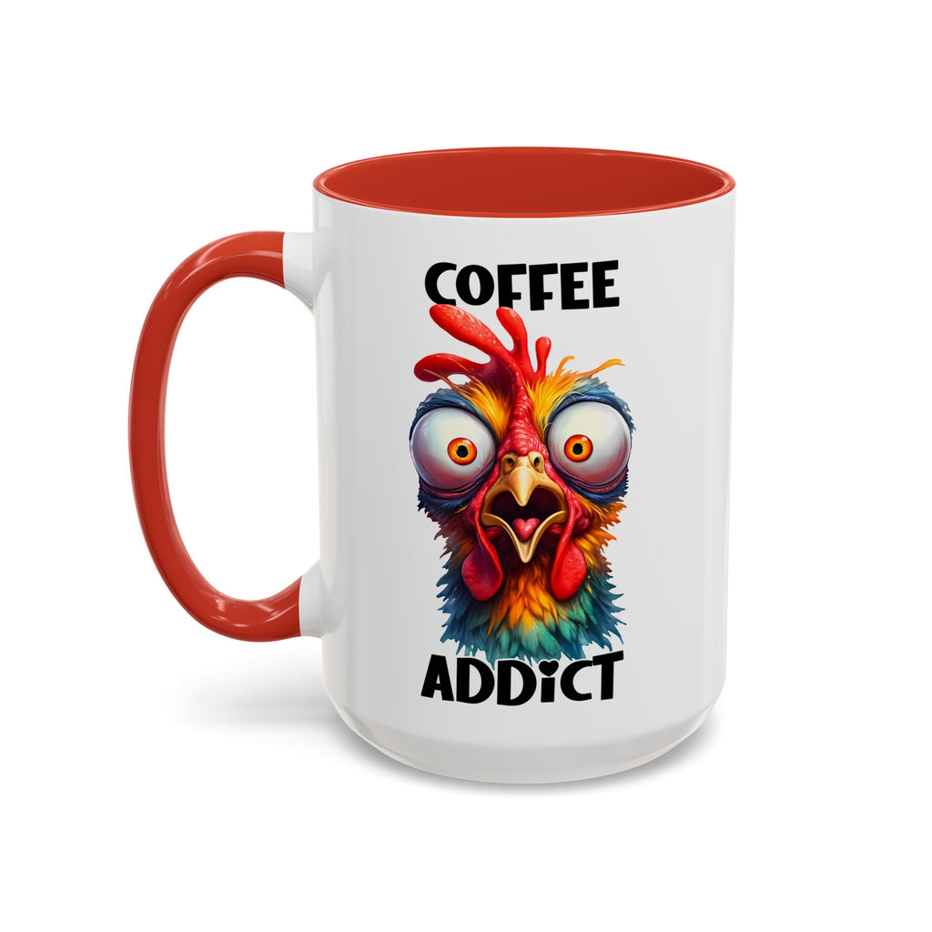 Coffee Addict – Perplexed Chicken Mug