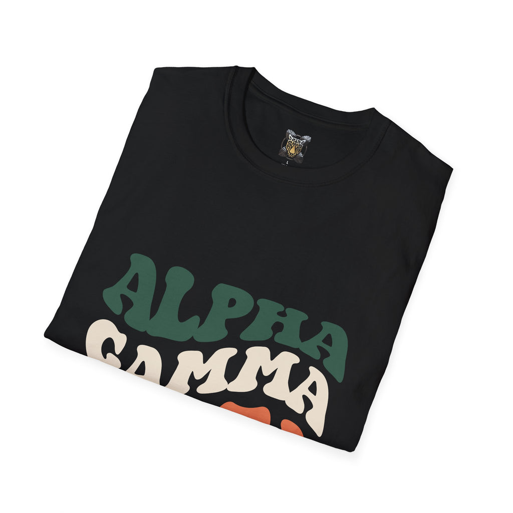 Alpha Gamma Delta T-Shirt – Greek Letters Shirt, Sorority Style Tee, Retro College Greek Life Apparel