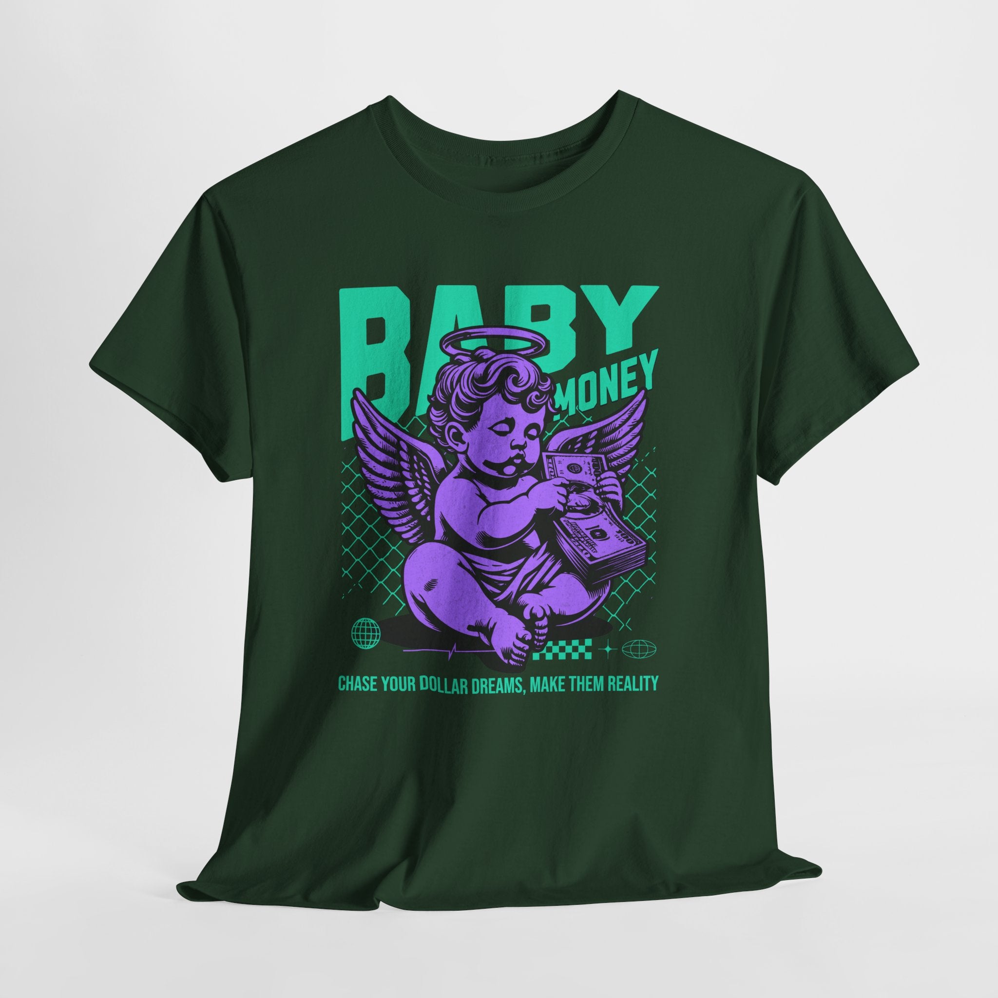 Baby Money: Chase Your Dollar Dreams Streetwear Graphic