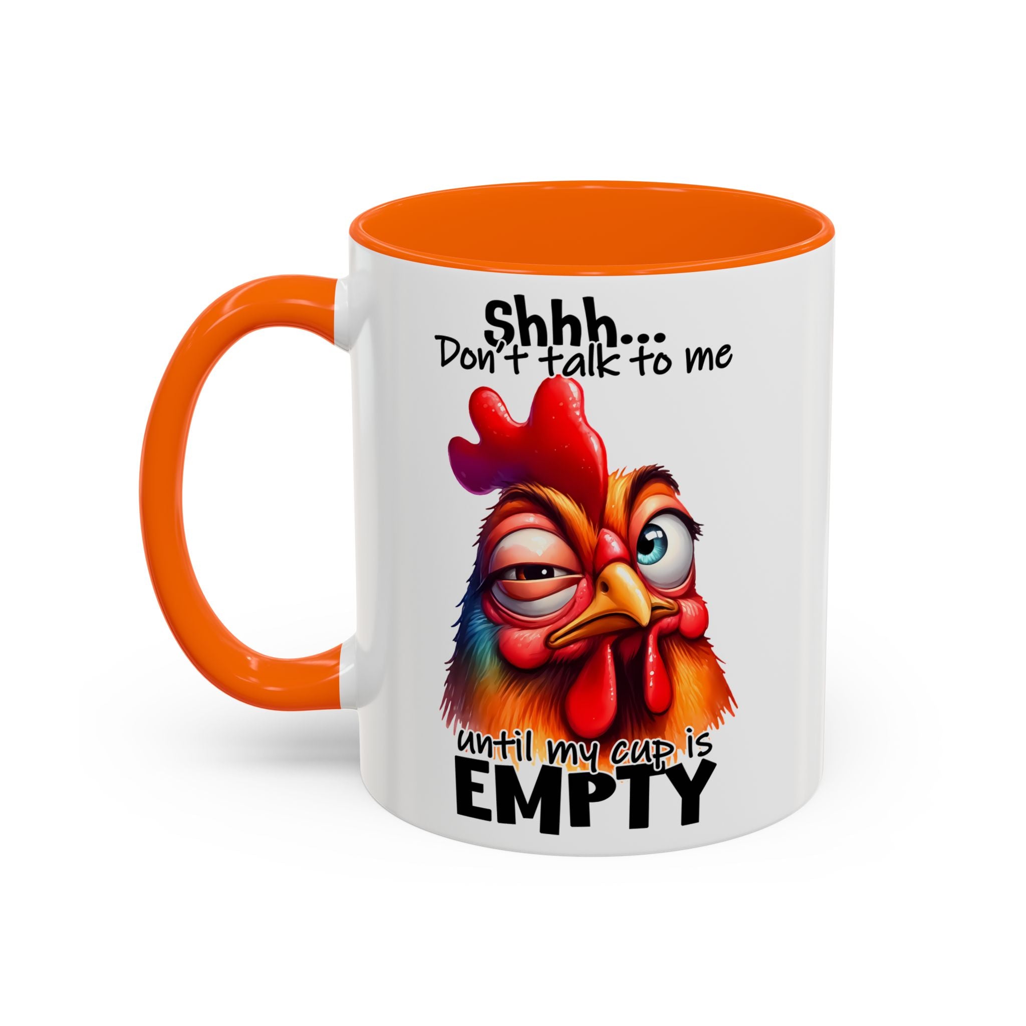 Shhh… Don’t Talk to Me Until My Cup Is Empty – Silence First Mug