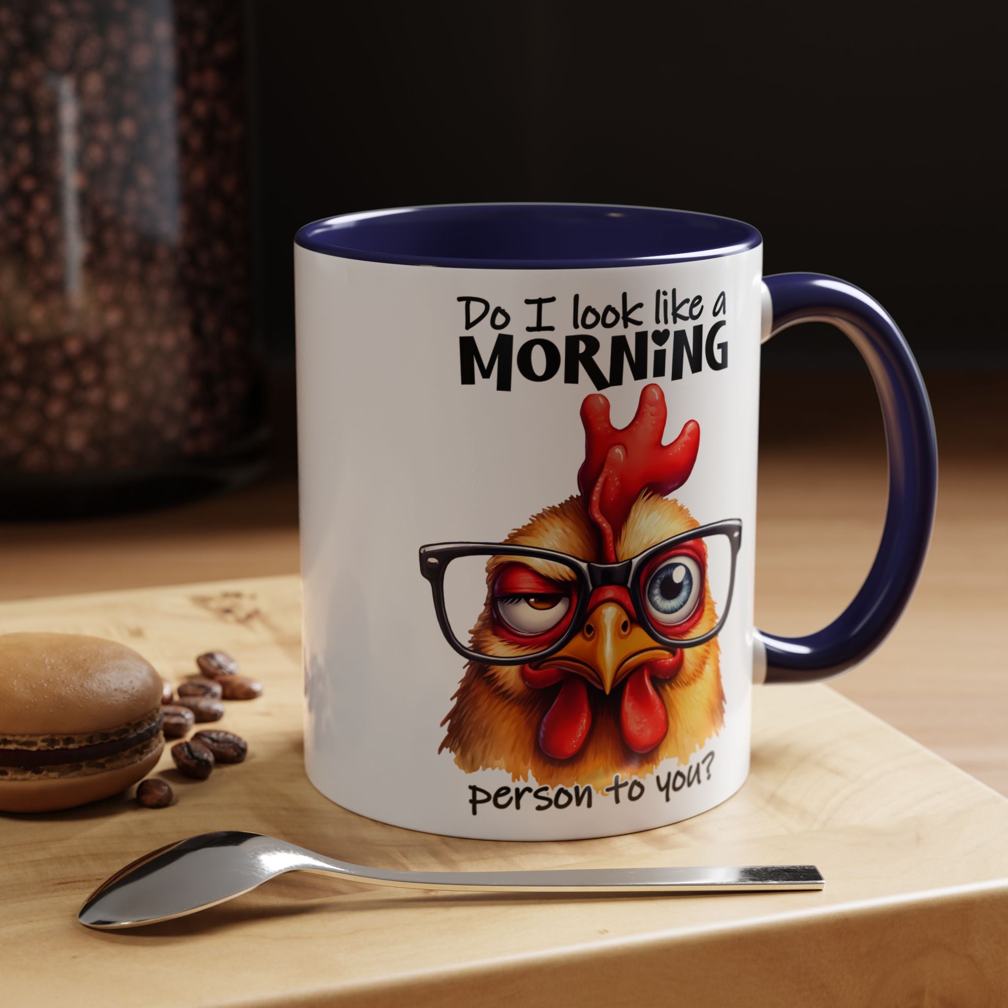 Do I Look Like a Morning Person? – Serious Chicken Mug