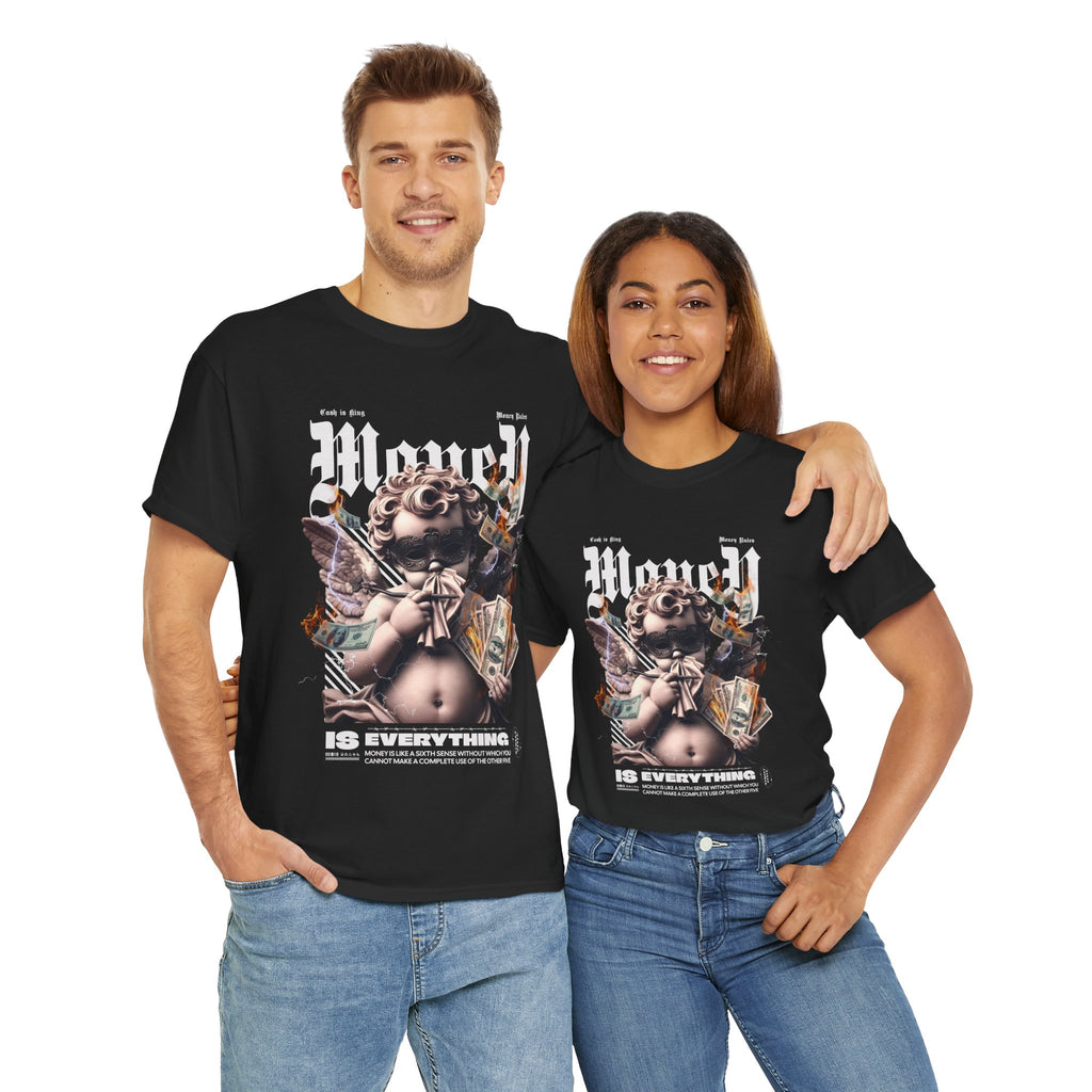 Money is Everything: Opulent Cherub Streetwear Design