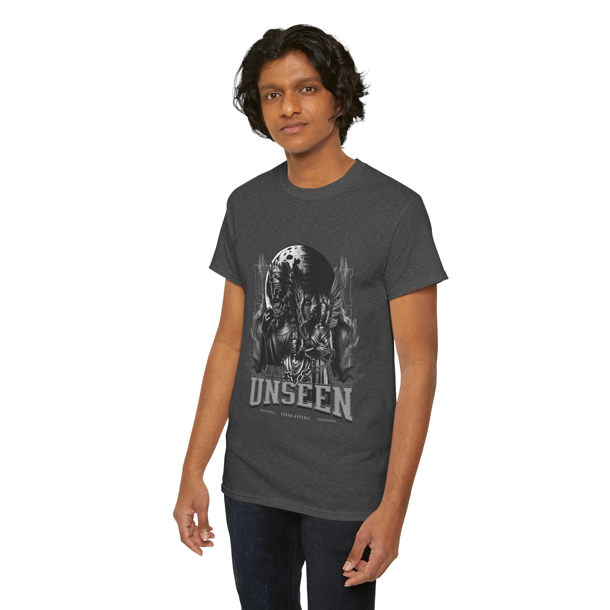 "Unseen" Blindfolded Figures with Chains - Dark Urban Apparel Digital Art
