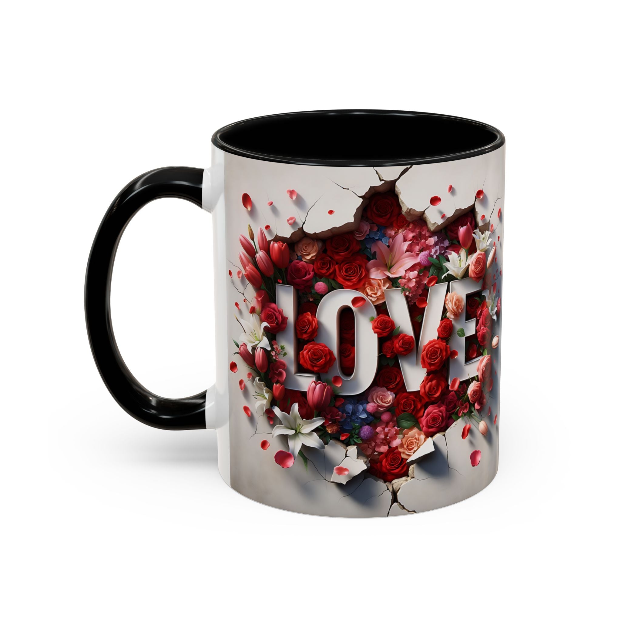 Love Mum Floral Coffee Mug