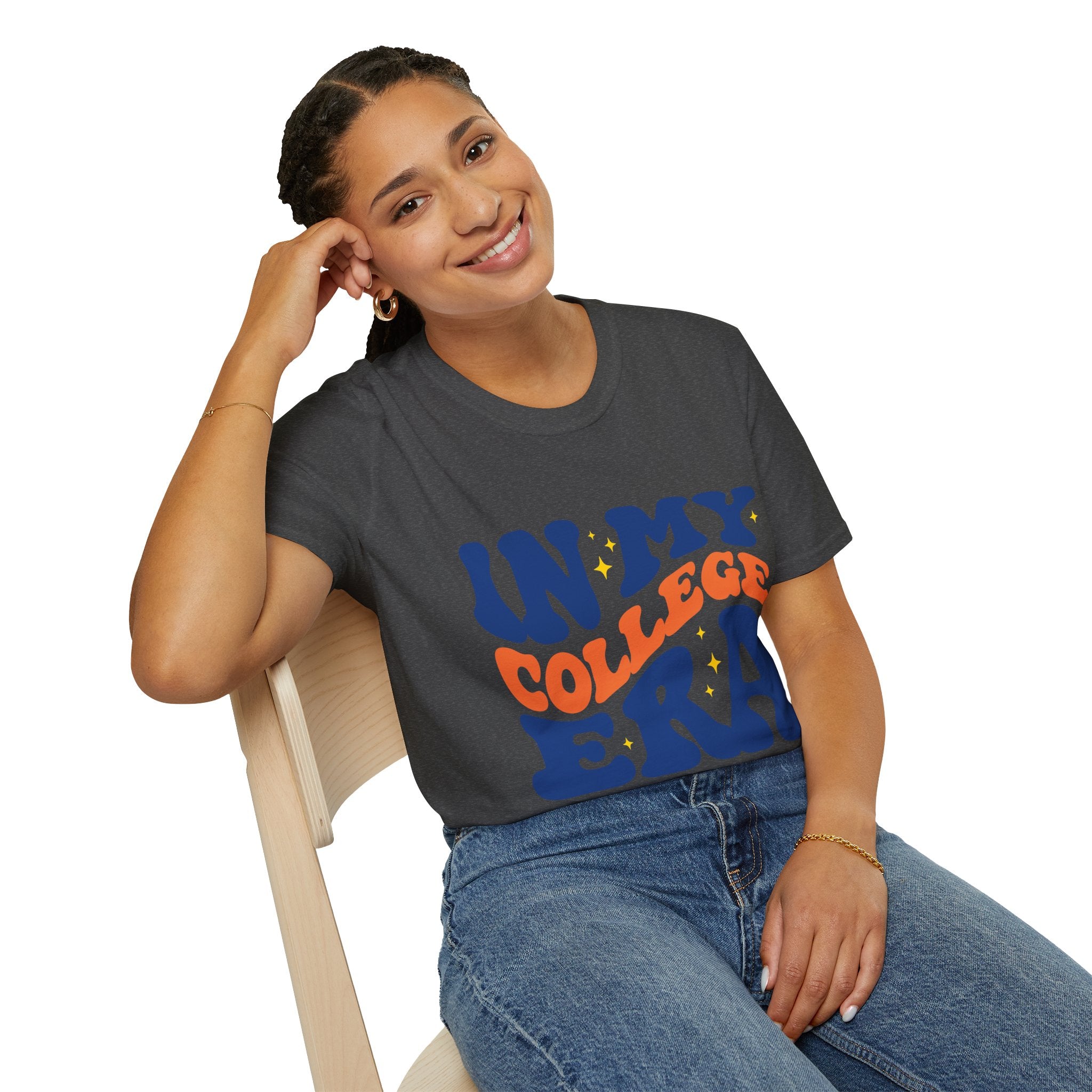 College Student T-Shirt – “In My College Era” Fun Campus Life Tee for Students, Grads, and School Spirit