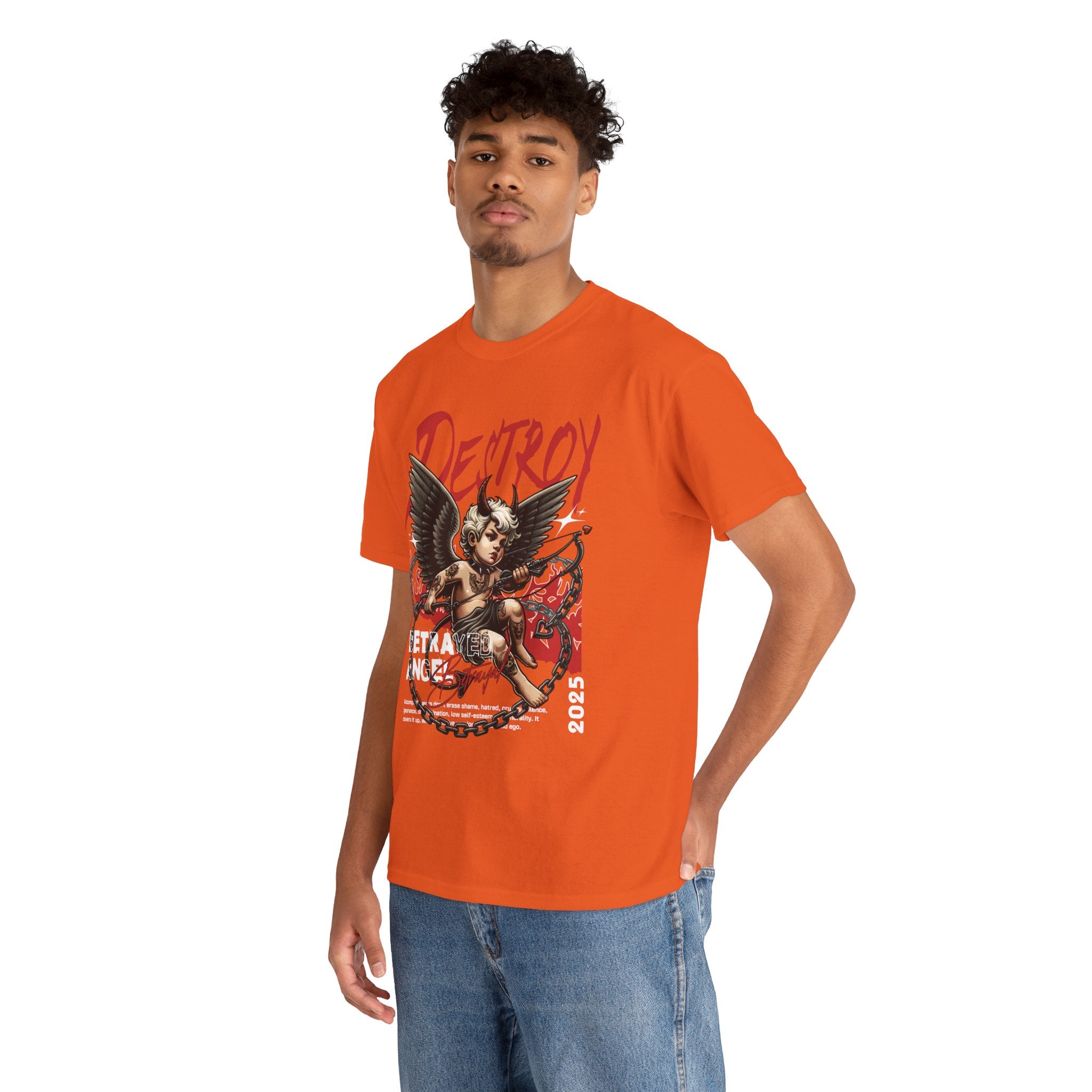 Destroyed Innocence: Betrayed Angel Streetwear Graphic