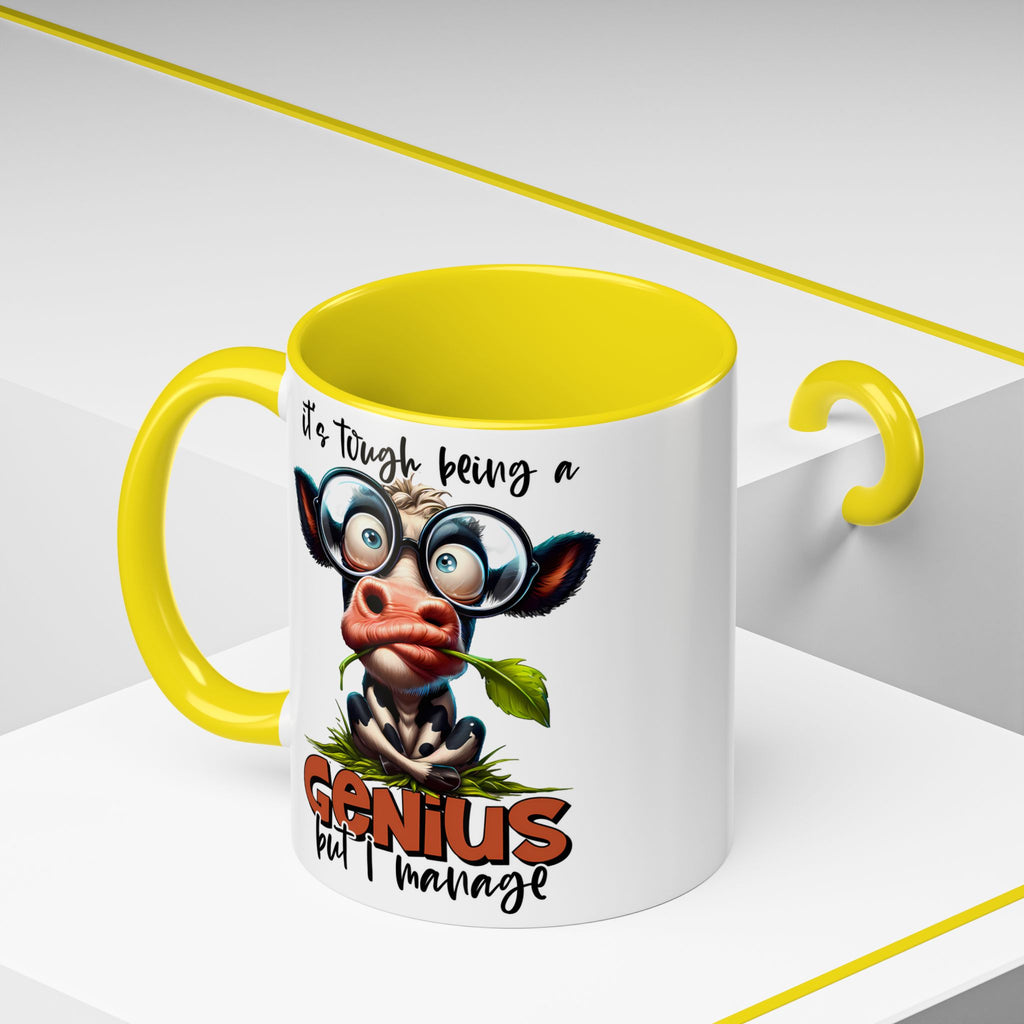 Moo-dest Genius Coffee Mug