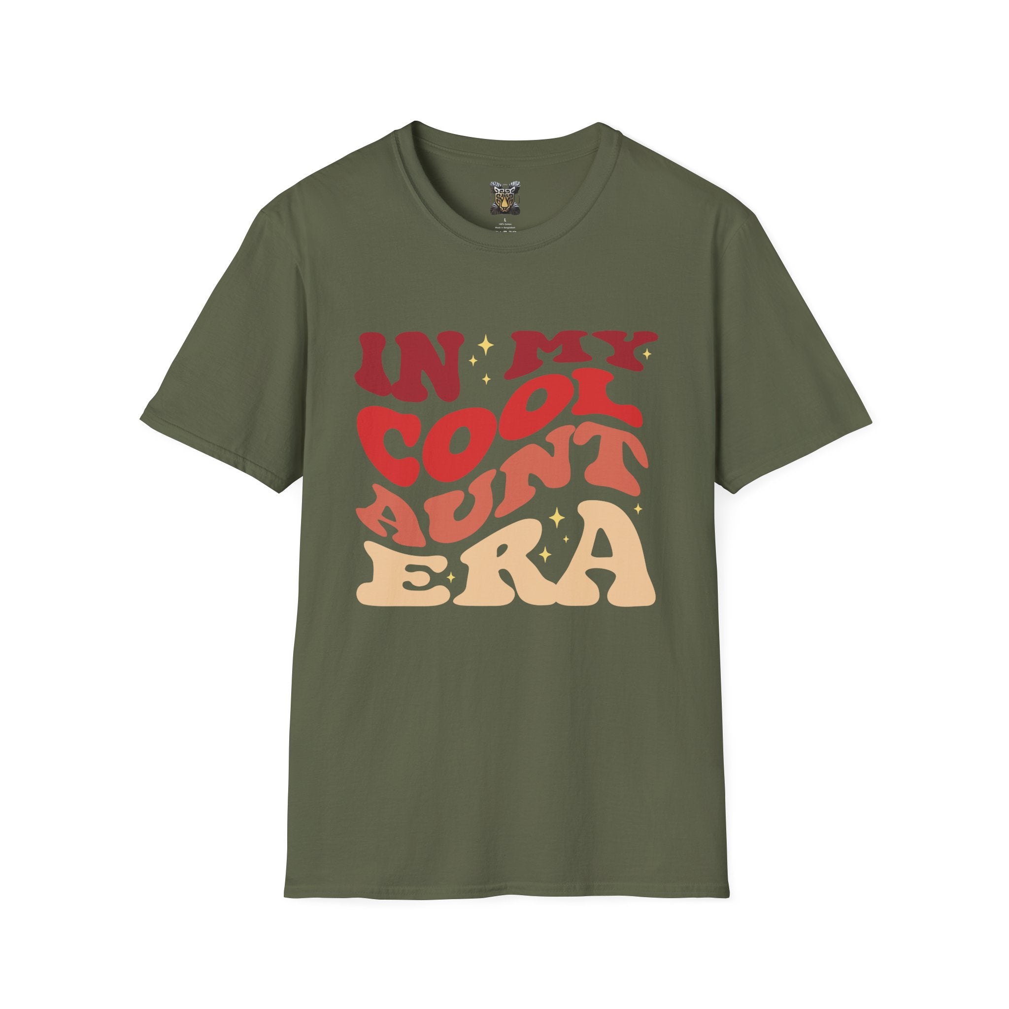 Cool Aunt T-Shirt – “In My Cool Aunt Era” Fun Auntie Gift Tee for Birthdays, Family Gatherings, and Everyday Wear