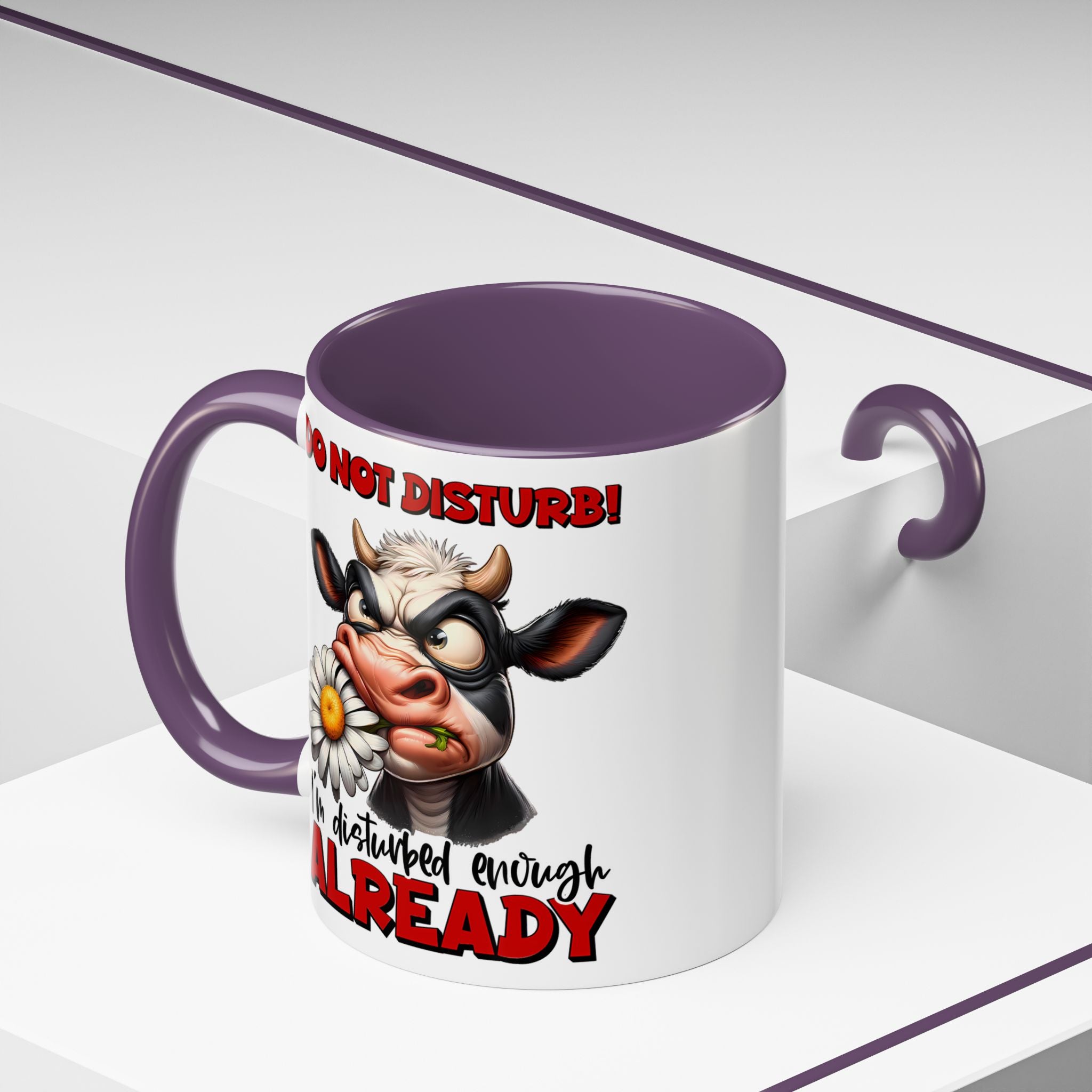 Disturbed & Caffeinated Coffee Mug