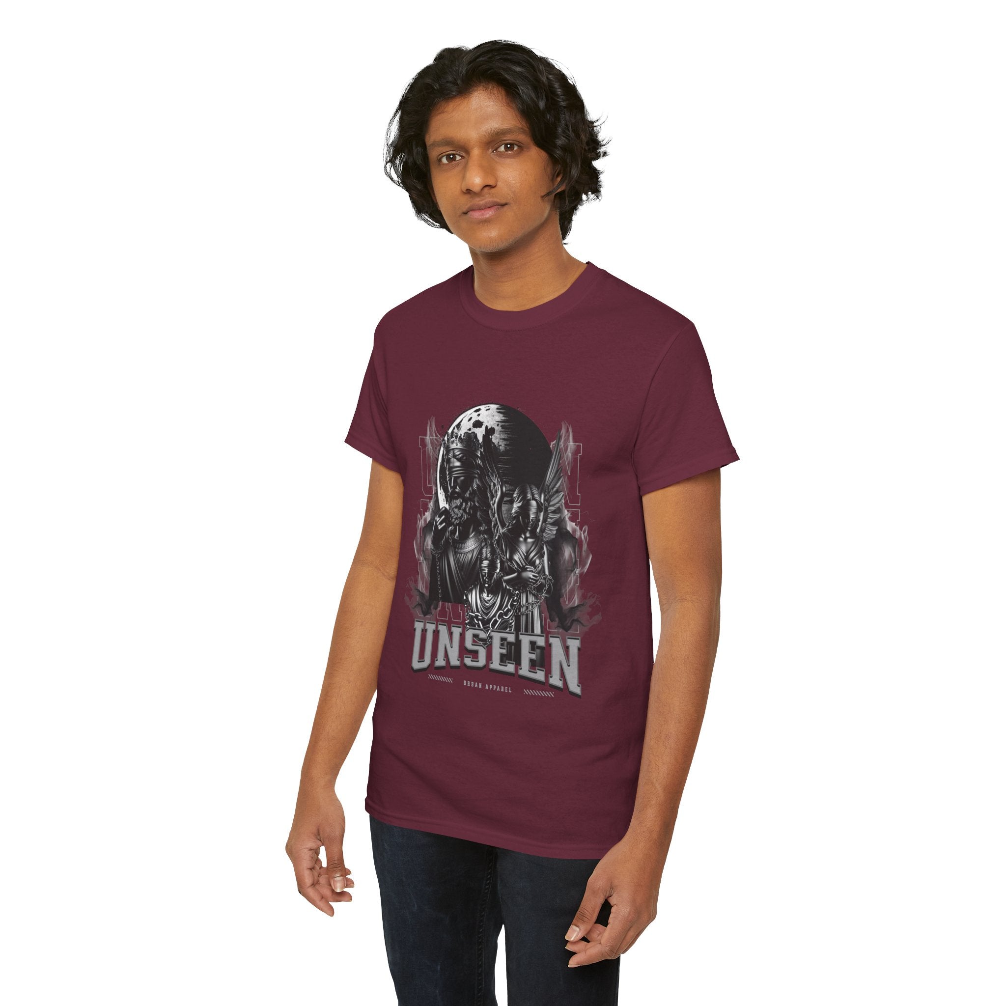 "Unseen" Blindfolded Figures with Chains - Dark Urban Apparel Digital Art