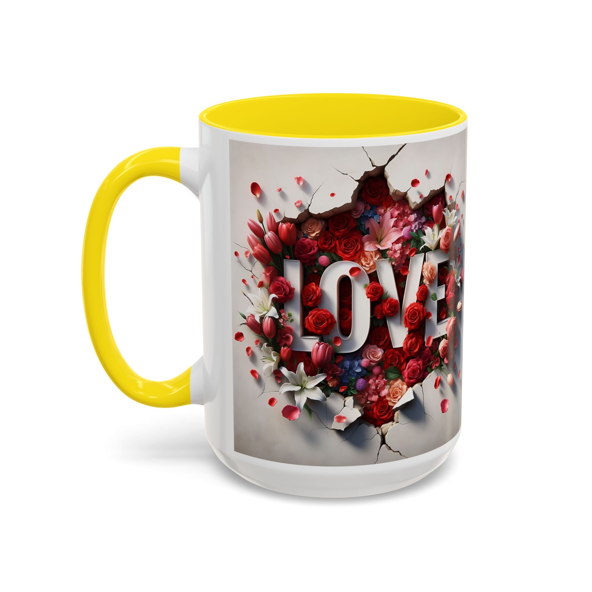 Love Mum Floral Coffee Mug