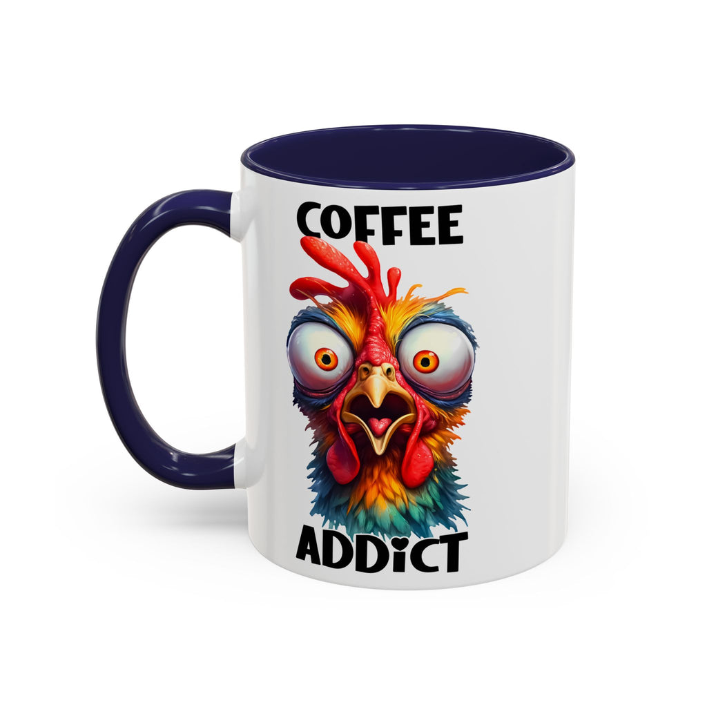 Coffee Addict – Perplexed Chicken Mug