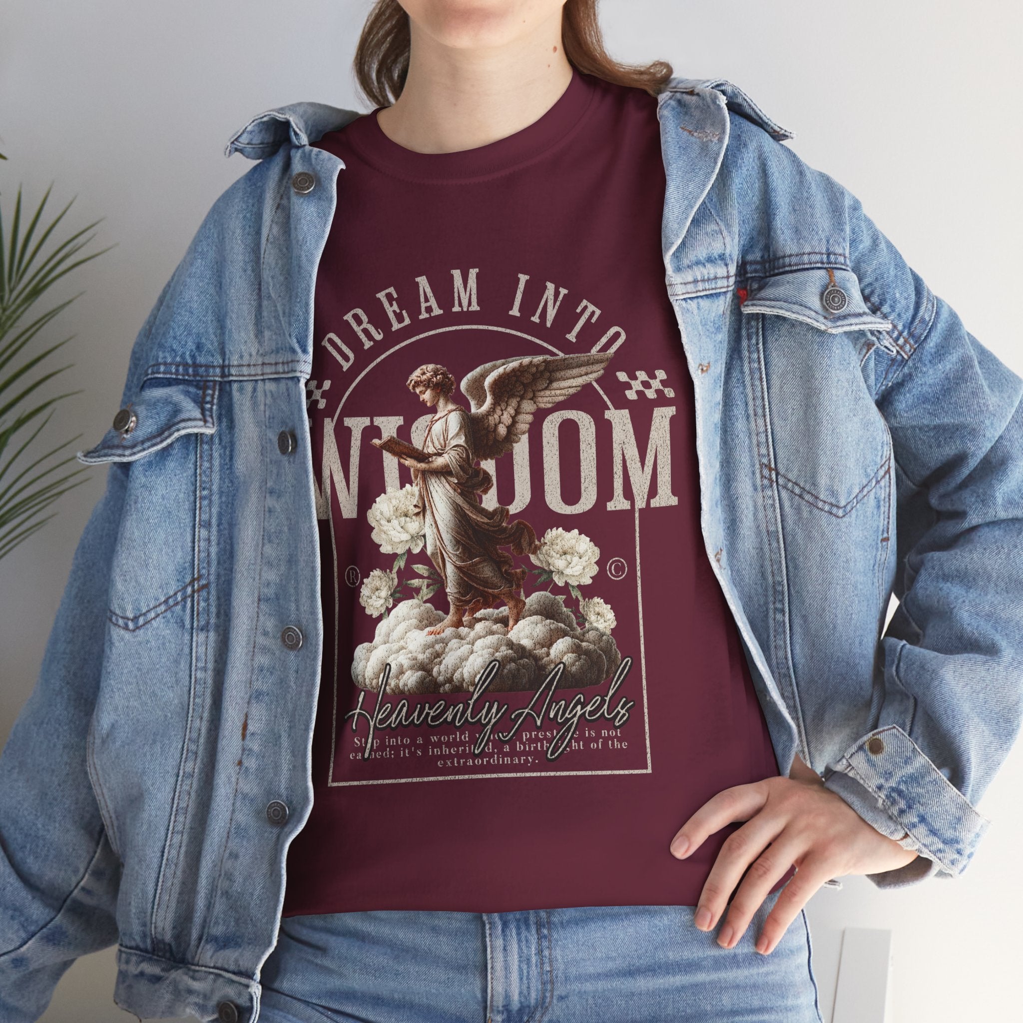 "Dream into Wisdom" - Heavenly Angels T-Shirt Design