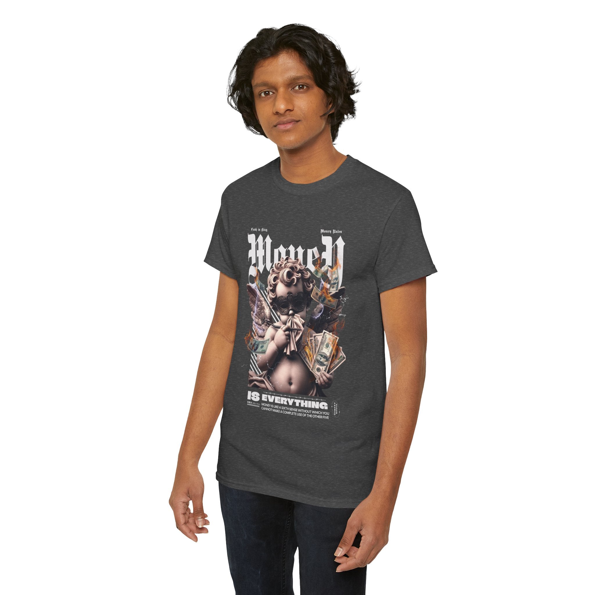 Money is Everything: Opulent Cherub Streetwear Design