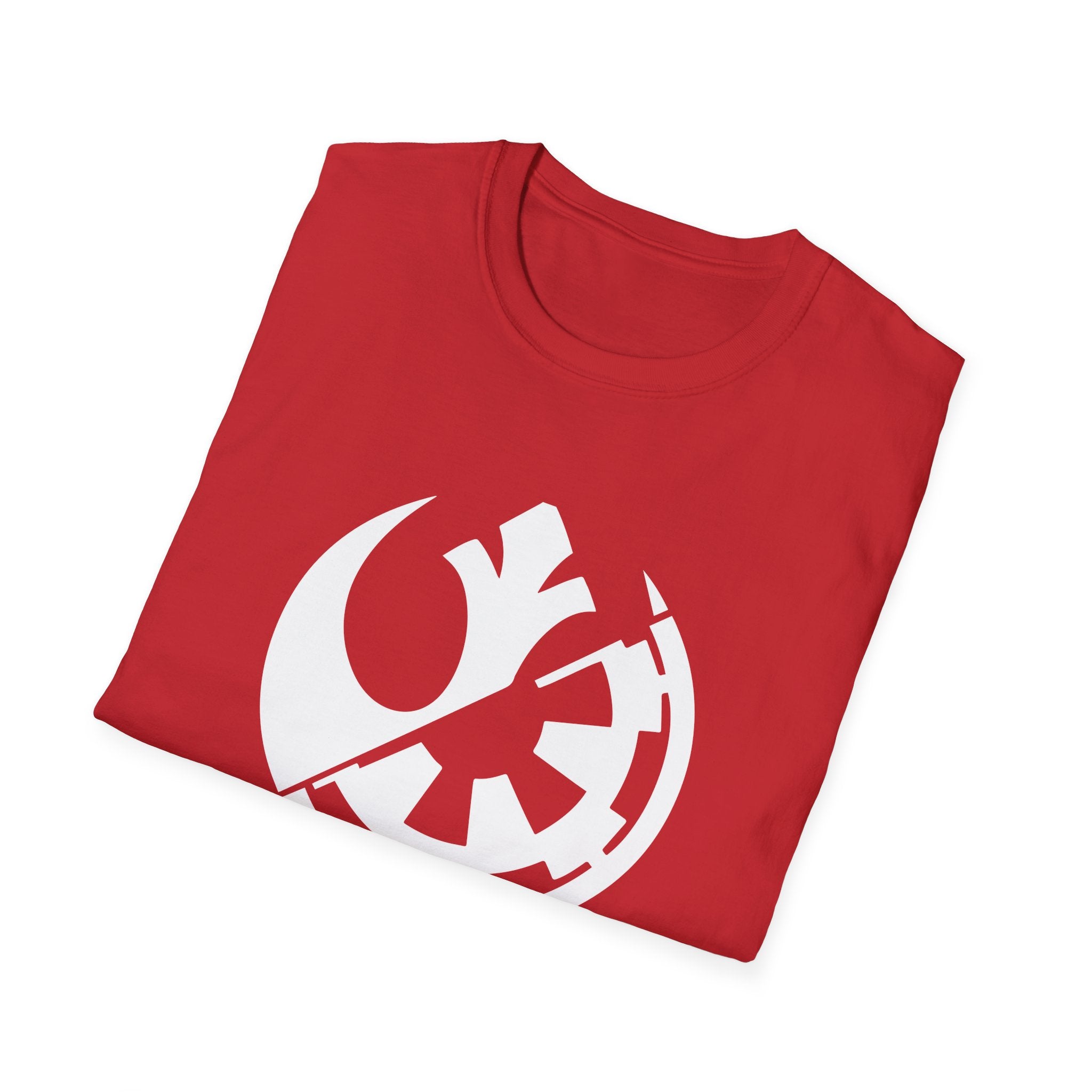 Choose Wisely – Jedi & First Order Split Logo Tee