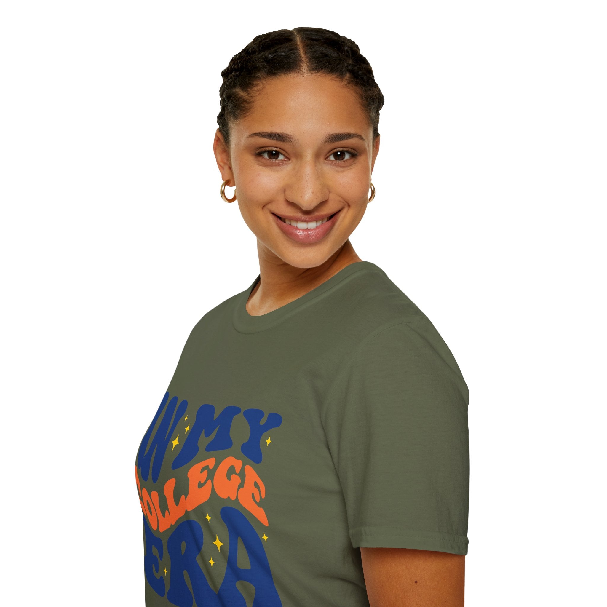 College Student T-Shirt – “In My College Era” Fun Campus Life Tee for Students, Grads, and School Spirit