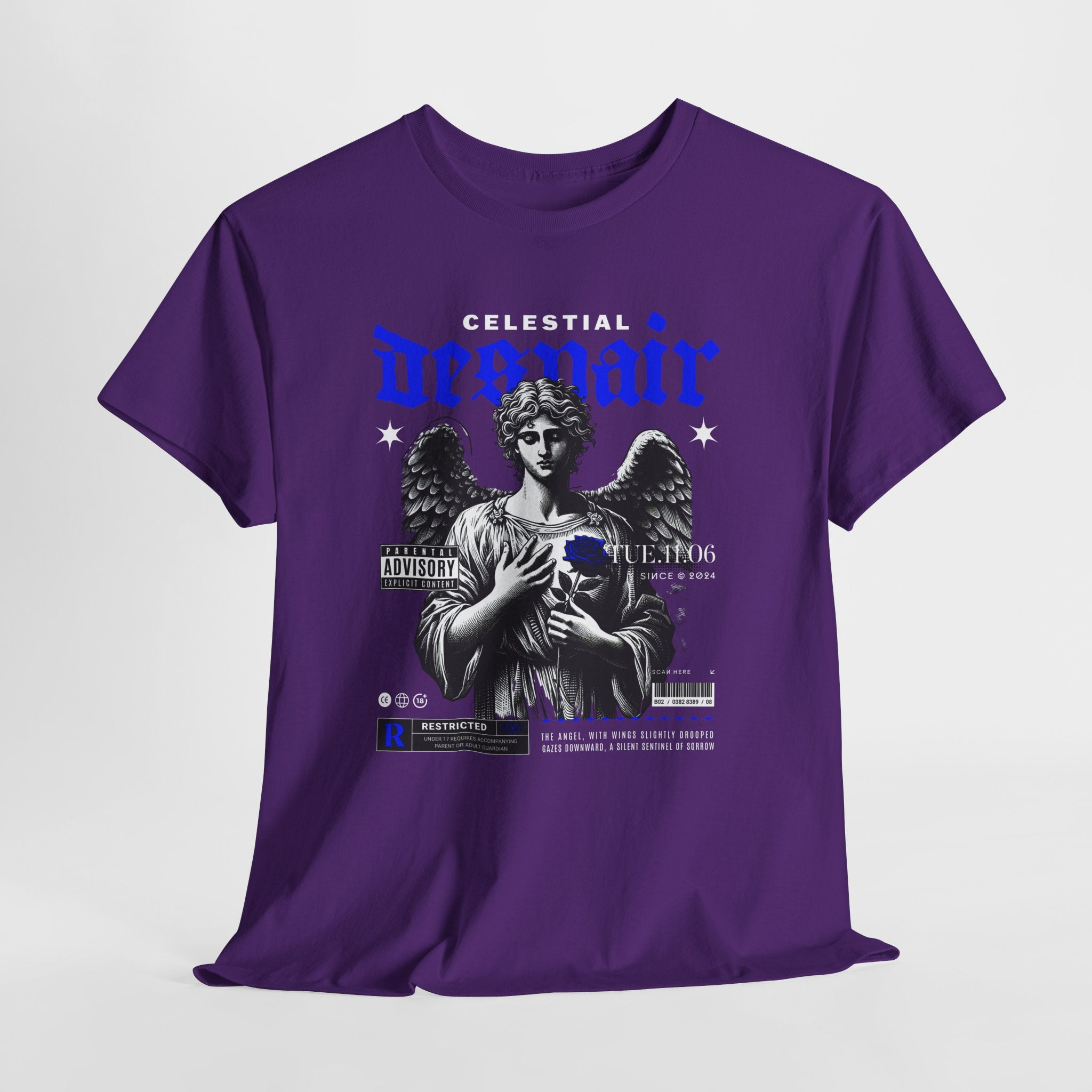 Celestial Despair Graphic T-Shirt Design