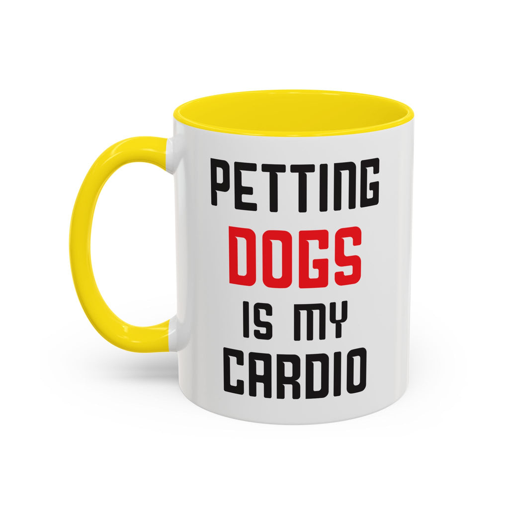Dog Lover Coffee Mug – 11oz & 15oz Funny Pet Quote, Colorful Interior