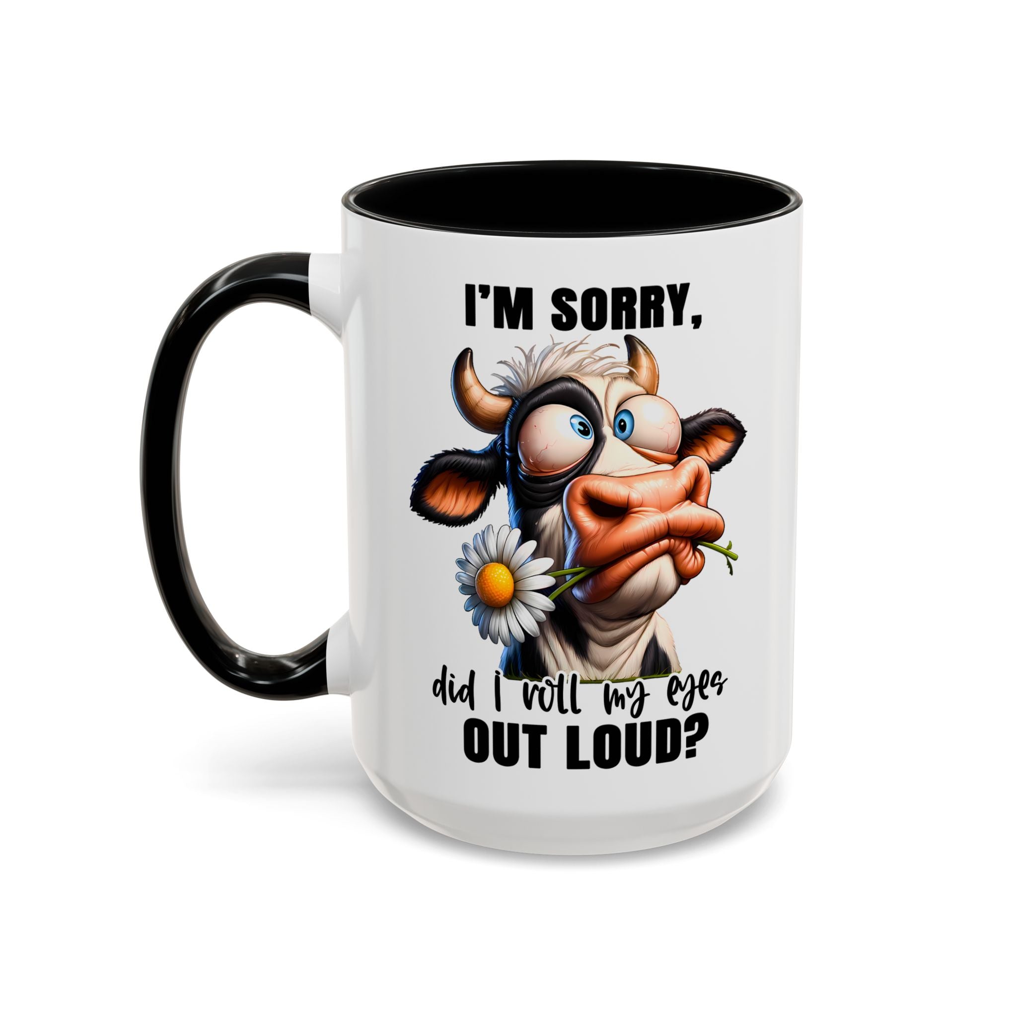 Sassy Cow Eye-Roll Mug