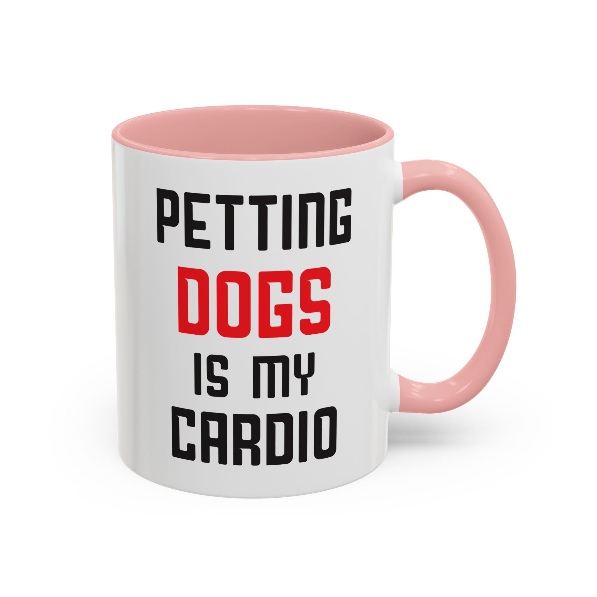 Dog Lover Coffee Mug – 11oz & 15oz Funny Pet Quote, Colorful Interior