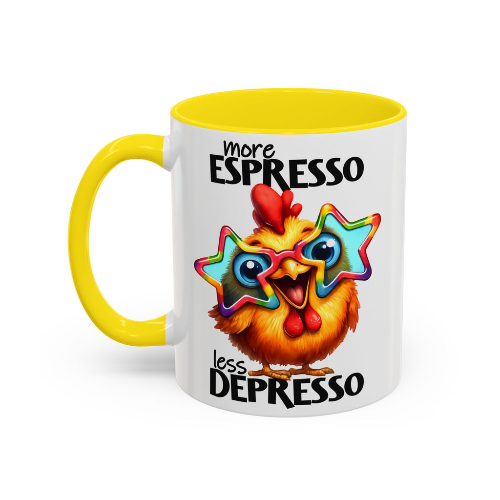 More Espresso, Less Depresso – Mood-Boosting Mug