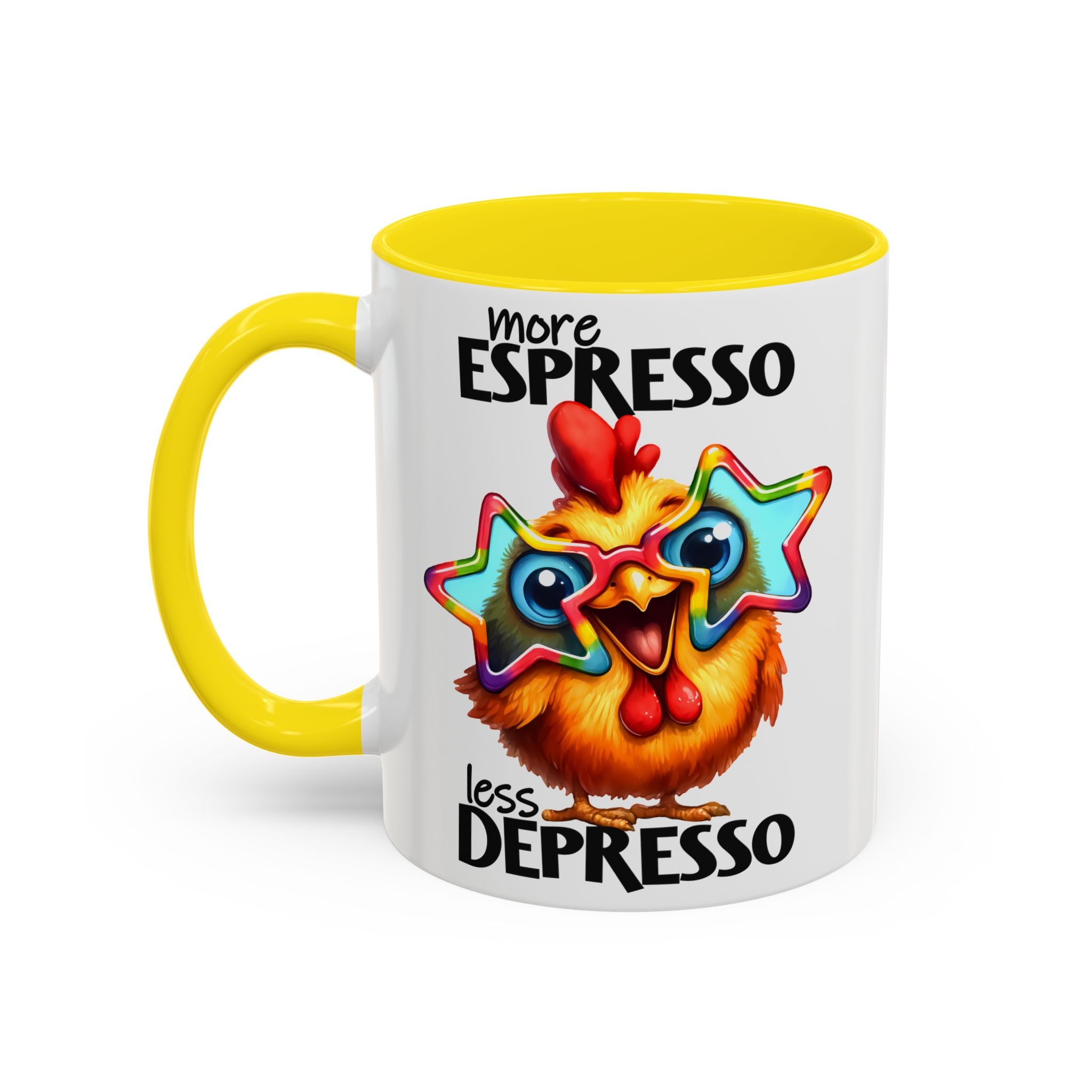 More Espresso, Less Depresso – Mood-Boosting Mug