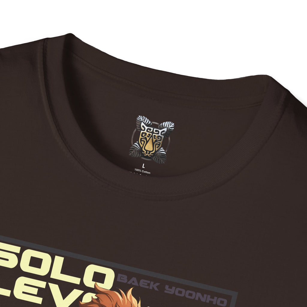 Solo Leveling T-Shirt – Baek Yoonho Anime Graphic Tee for Fans of Manhwa