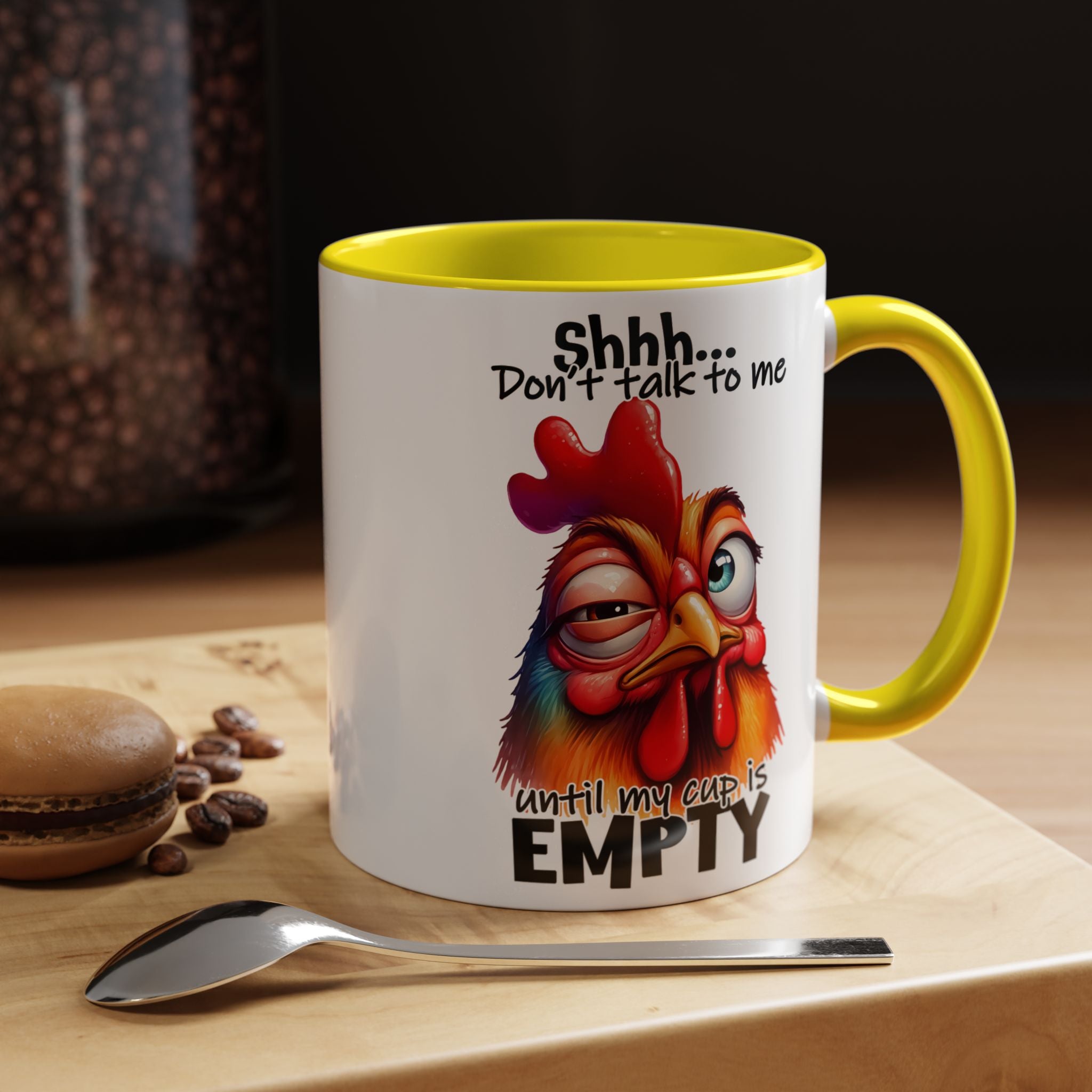 Shhh… Don’t Talk to Me Until My Cup Is Empty – Silence First Mug