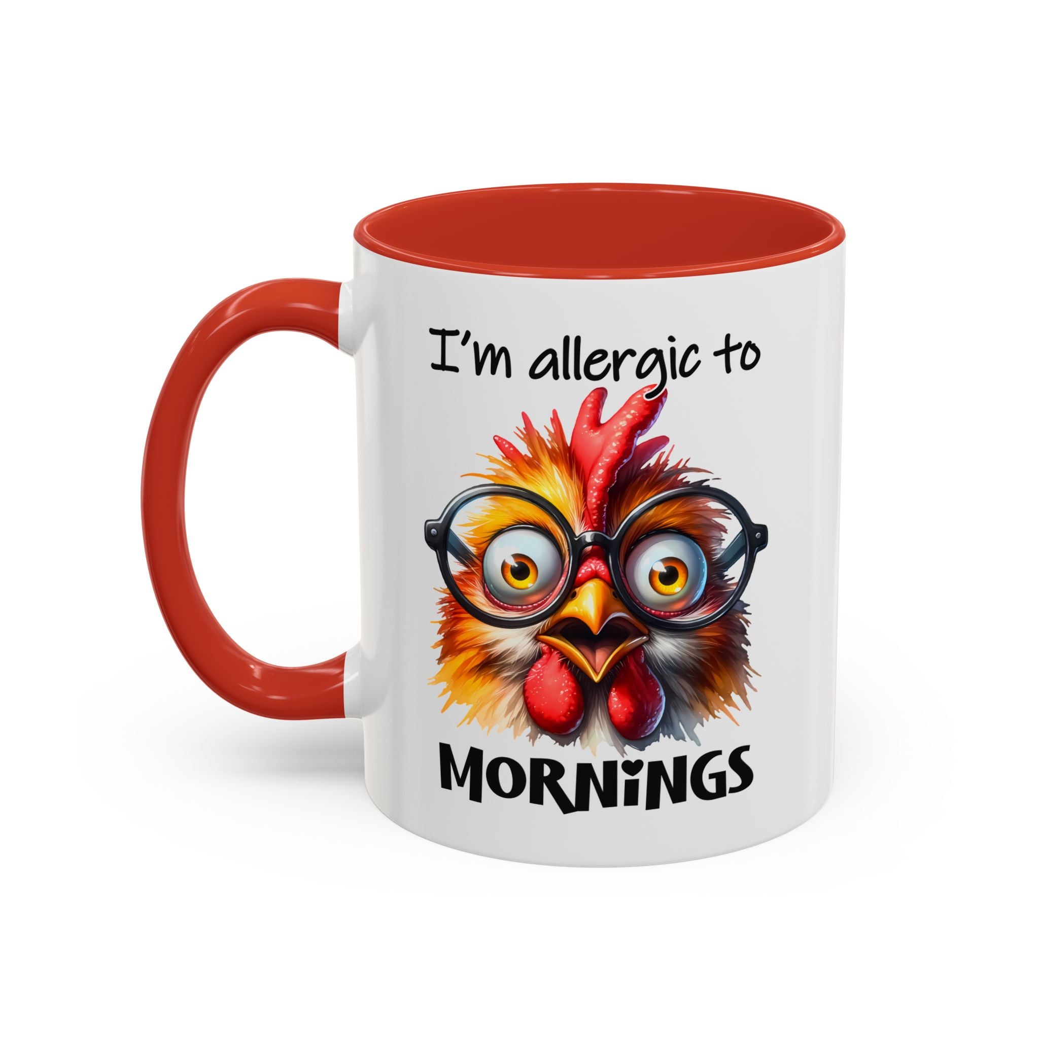 I’m Allergic to Mornings – Sleepy Humor Mug