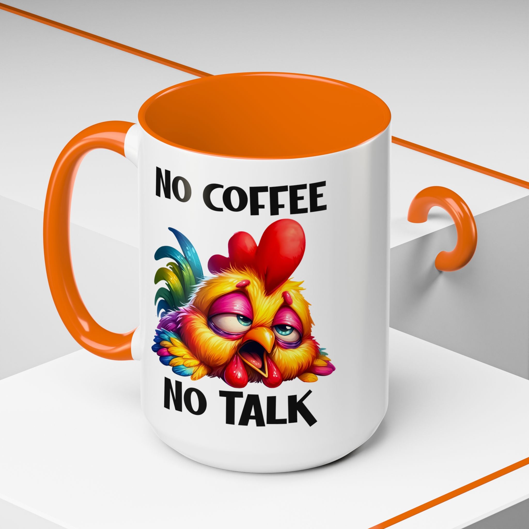 No Coffee, No Talk – Pre-Caffeine Warning Mug