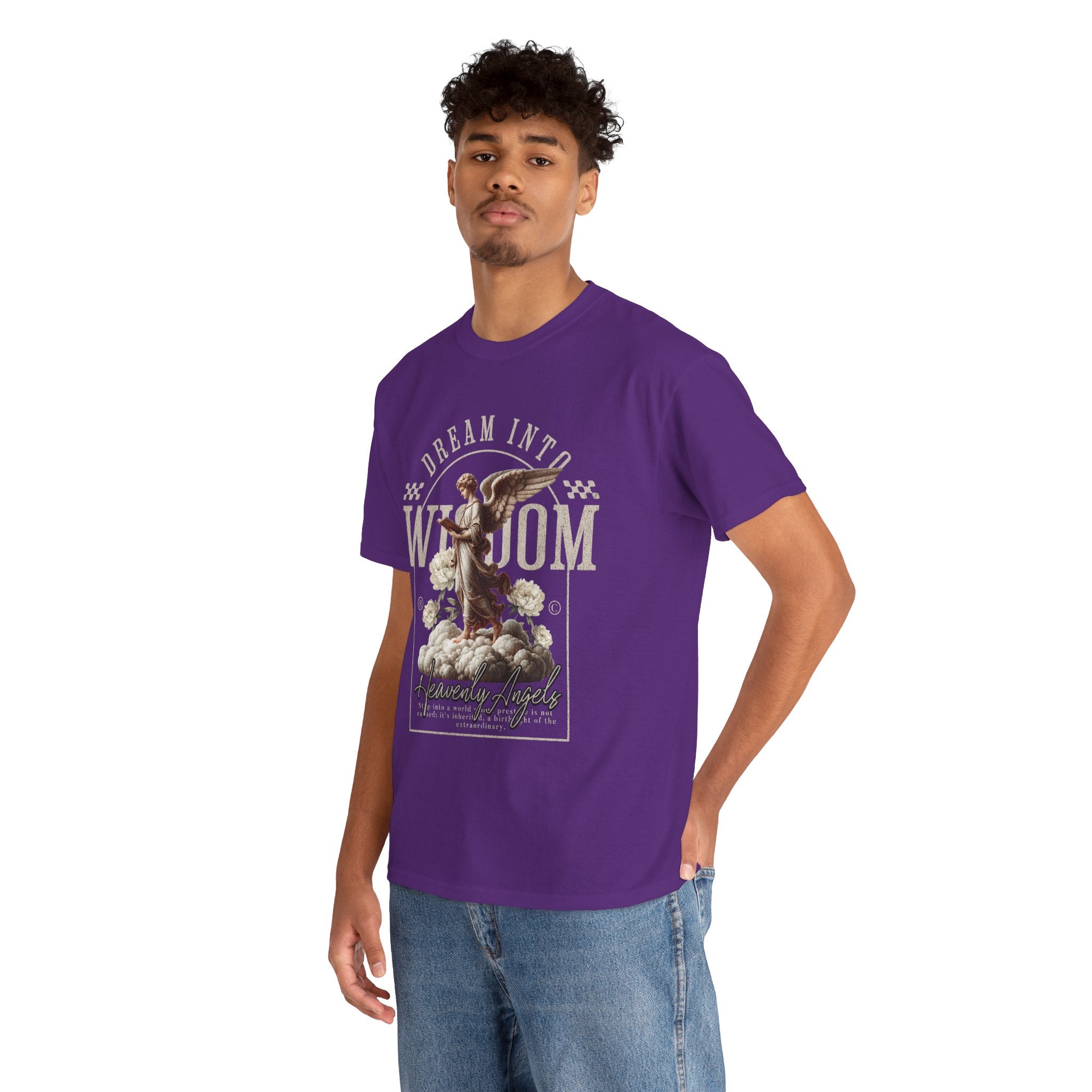 "Dream into Wisdom" - Heavenly Angels T-Shirt Design