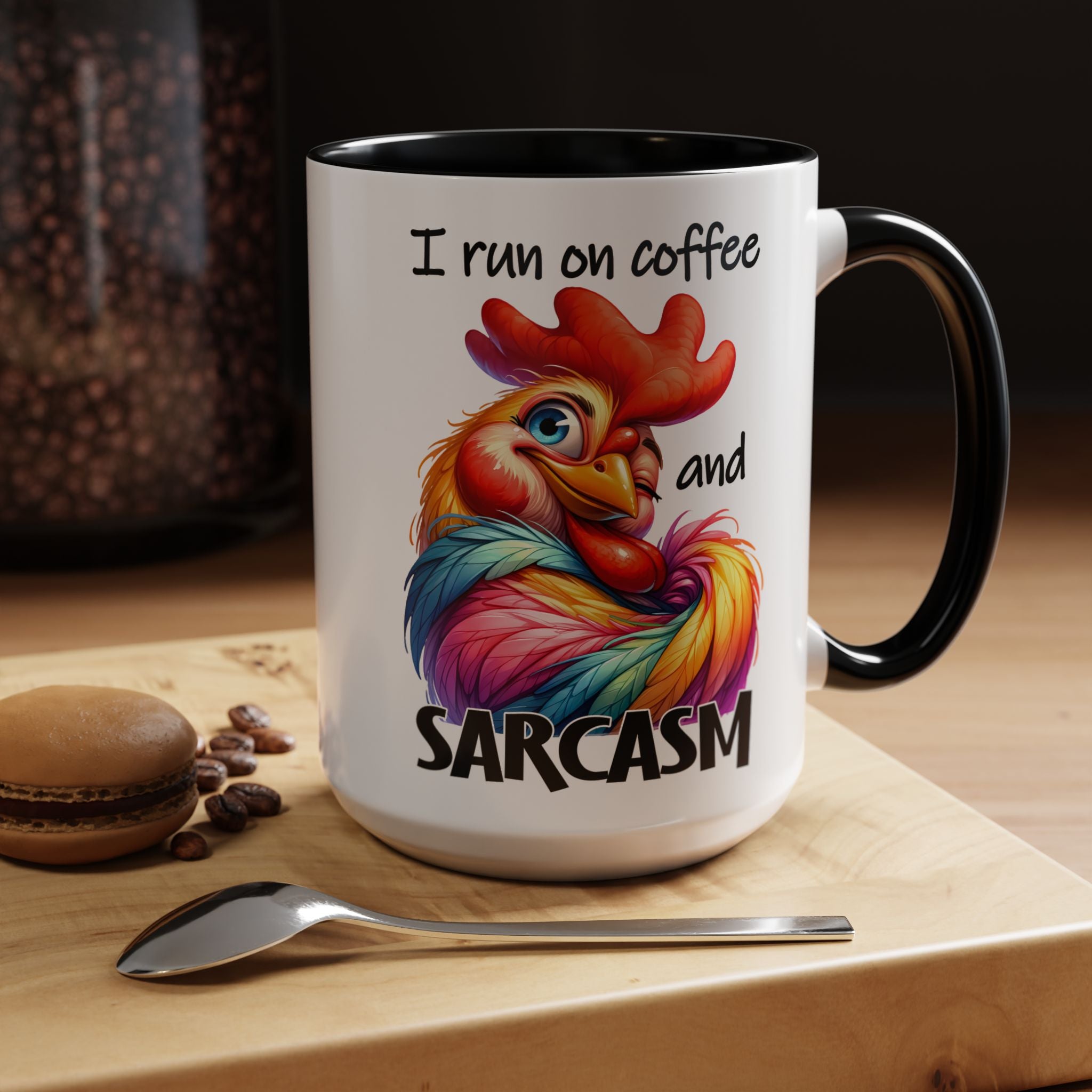 I Run on Coffee and Sarcasm – Wit-Fueled Mug