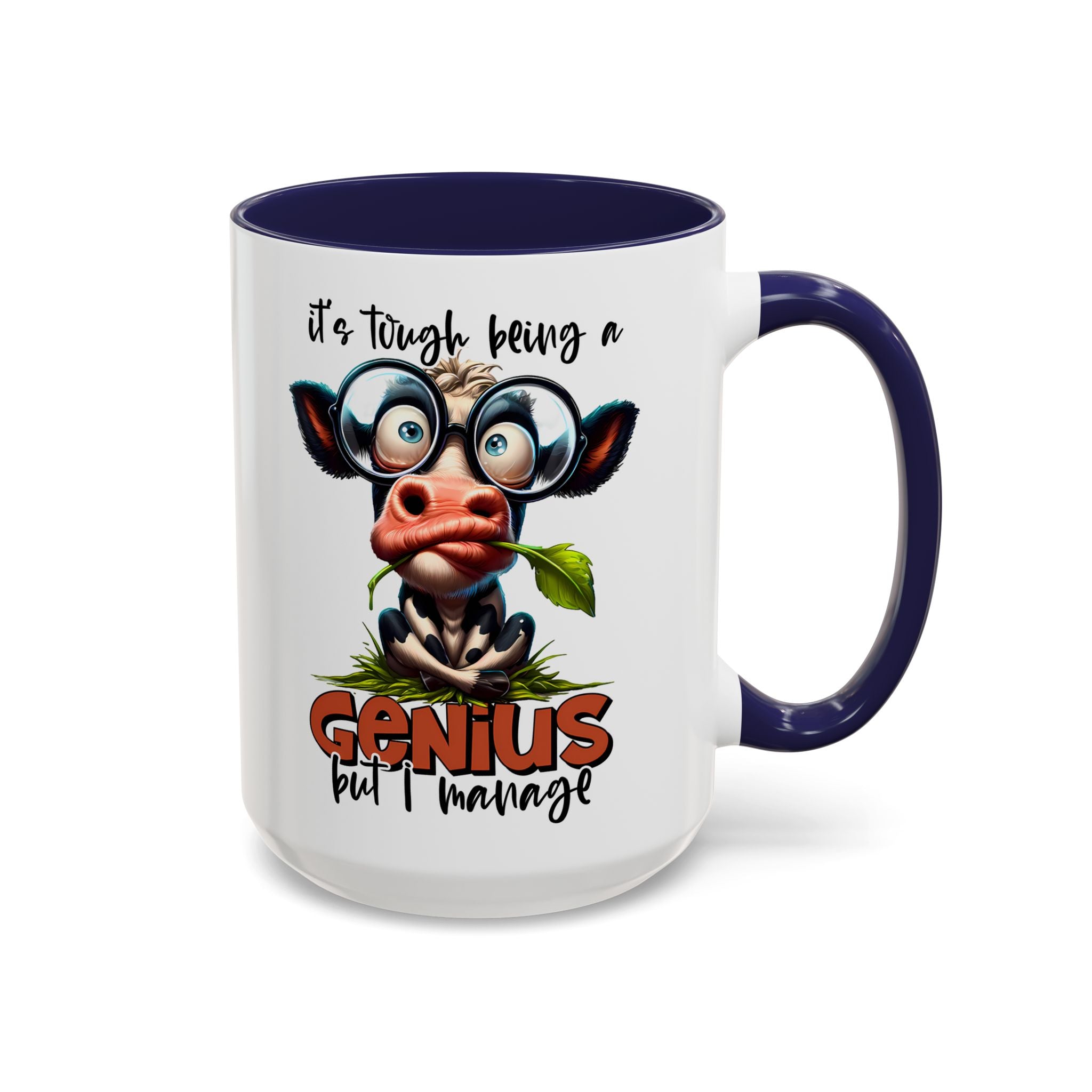 Moo-dest Genius Coffee Mug