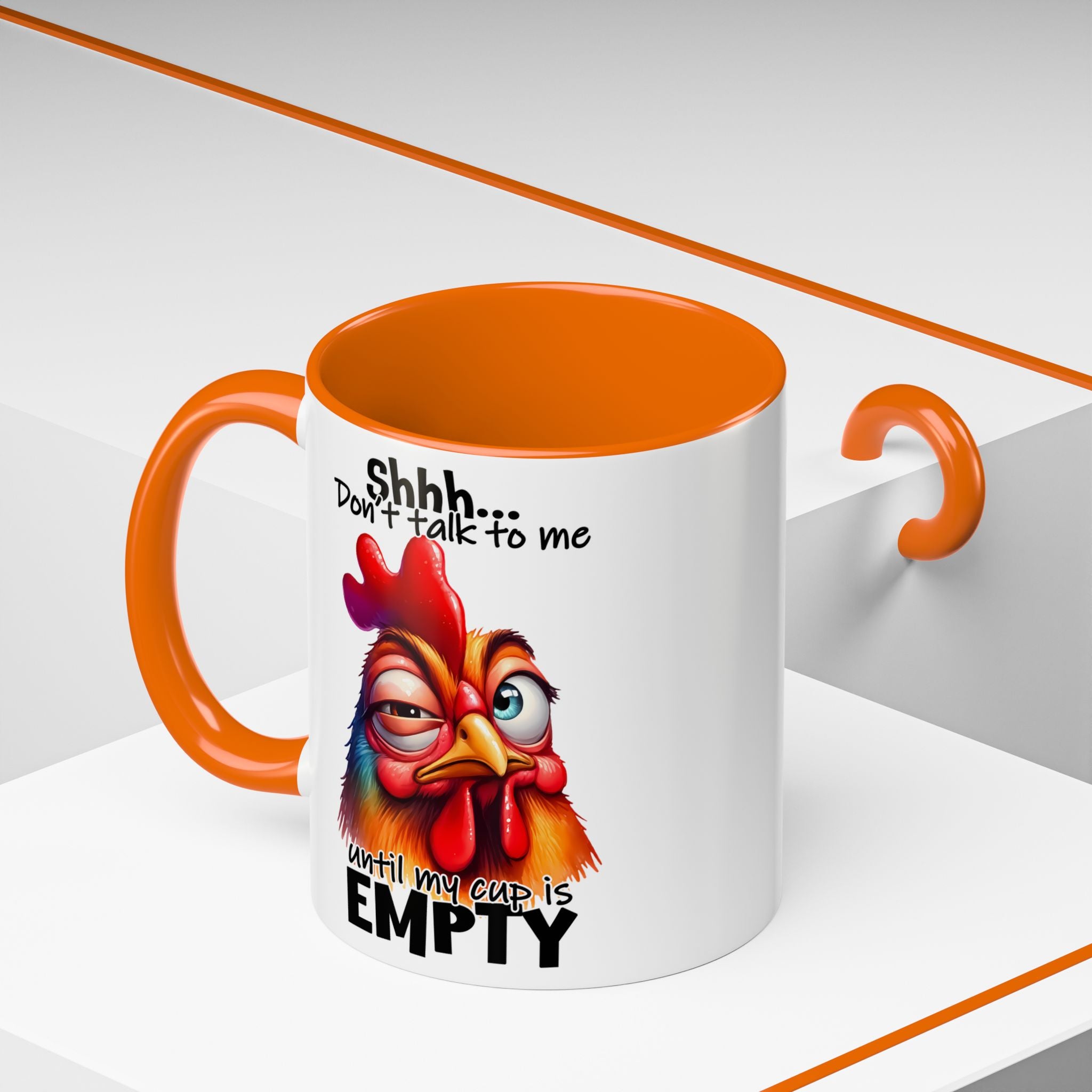 Shhh… Don’t Talk to Me Until My Cup Is Empty – Silence First Mug