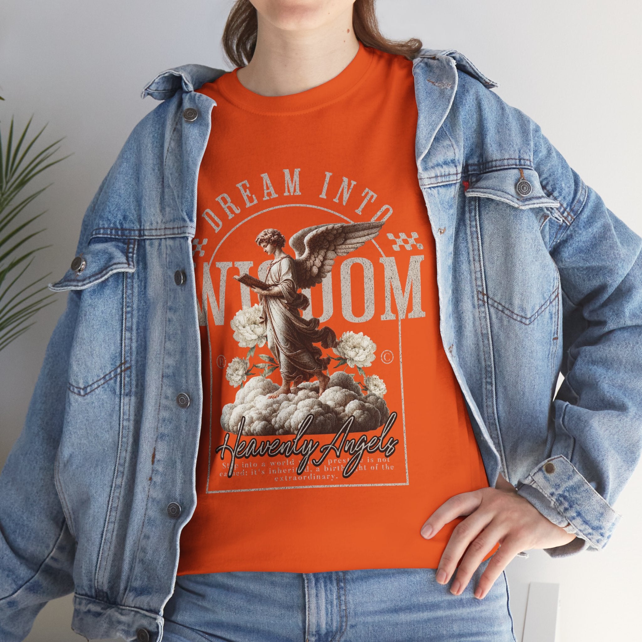 "Dream into Wisdom" - Heavenly Angels T-Shirt Design