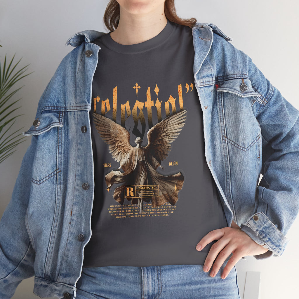 "Celestial Angel" - Divine Art & Streetwear Design