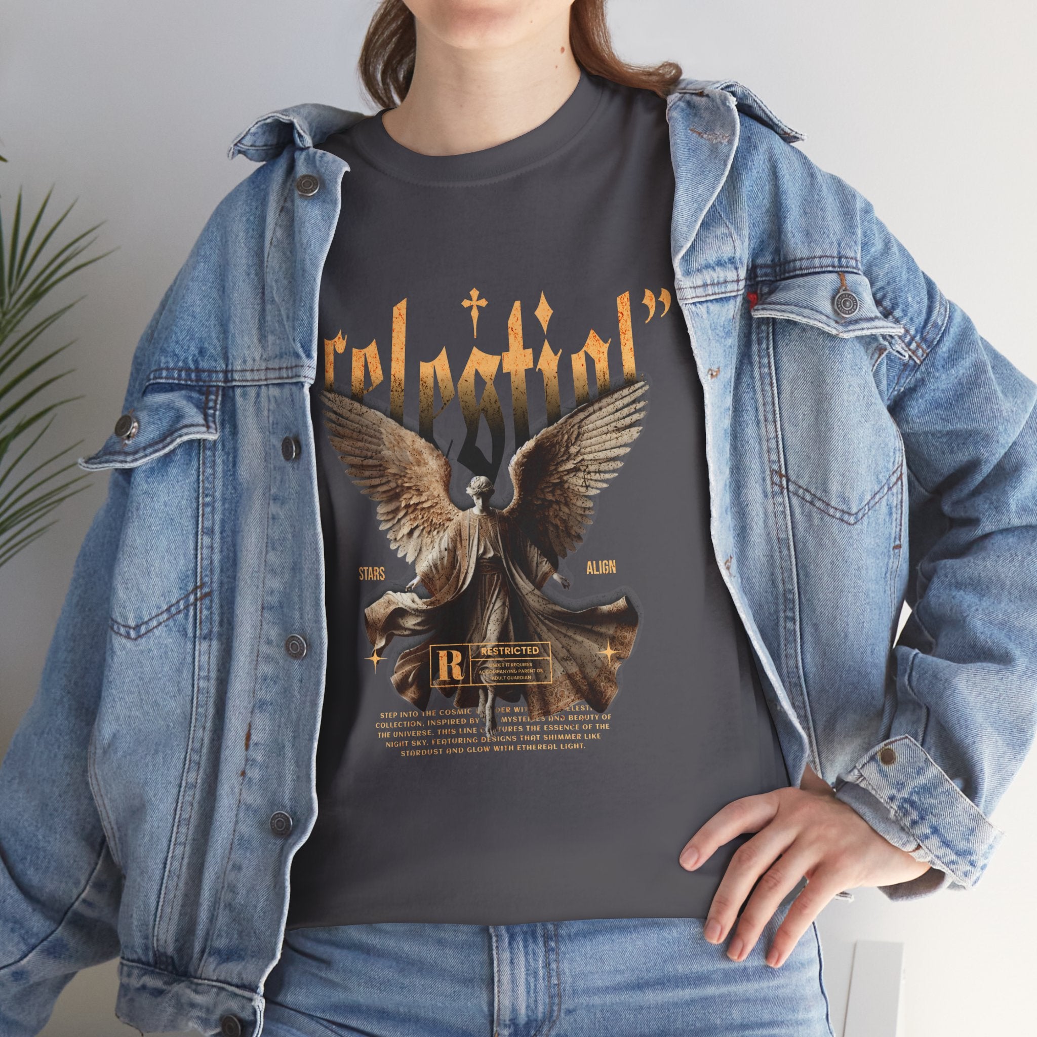 "Celestial Angel" - Divine Art & Streetwear Design