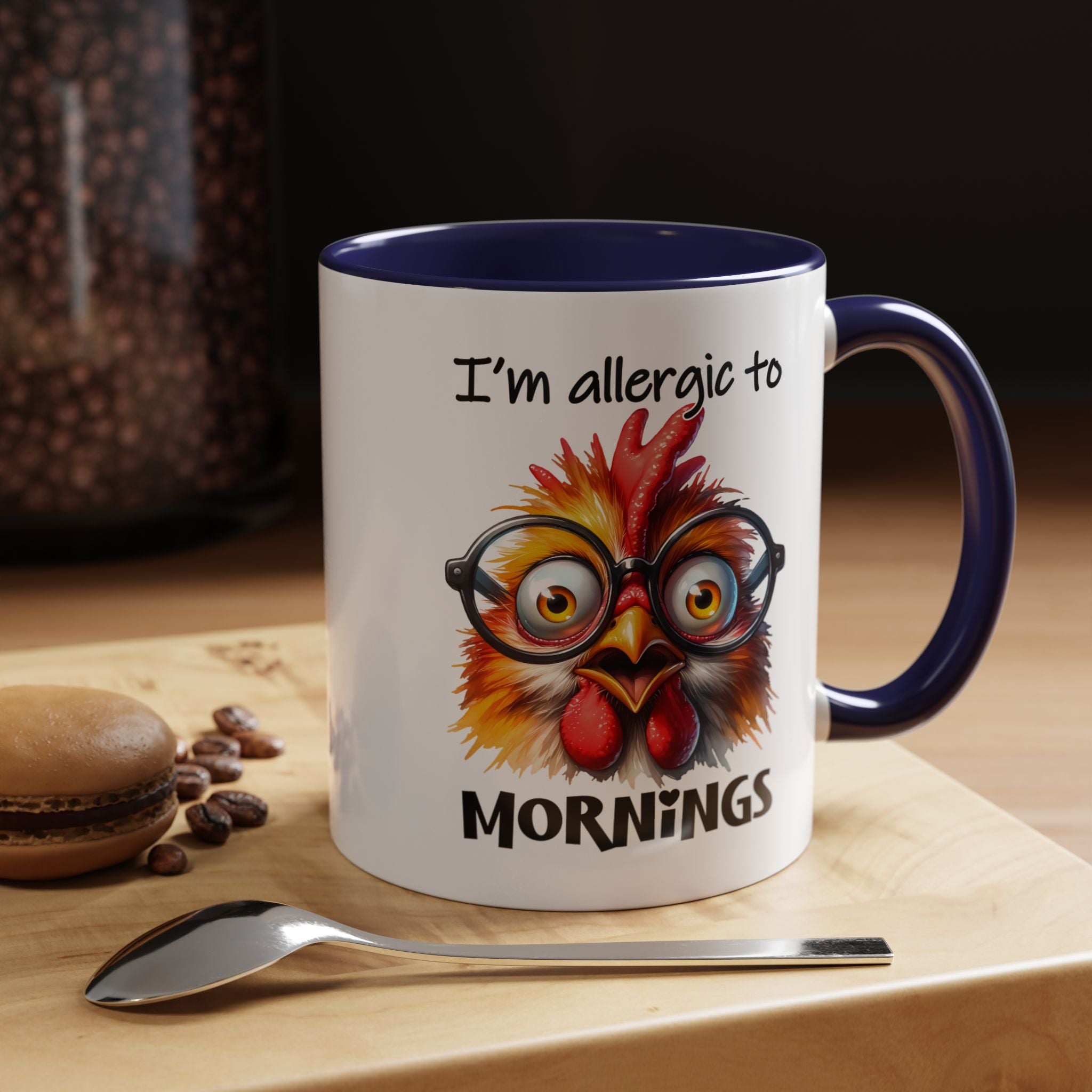 I’m Allergic to Mornings – Sleepy Humor Mug