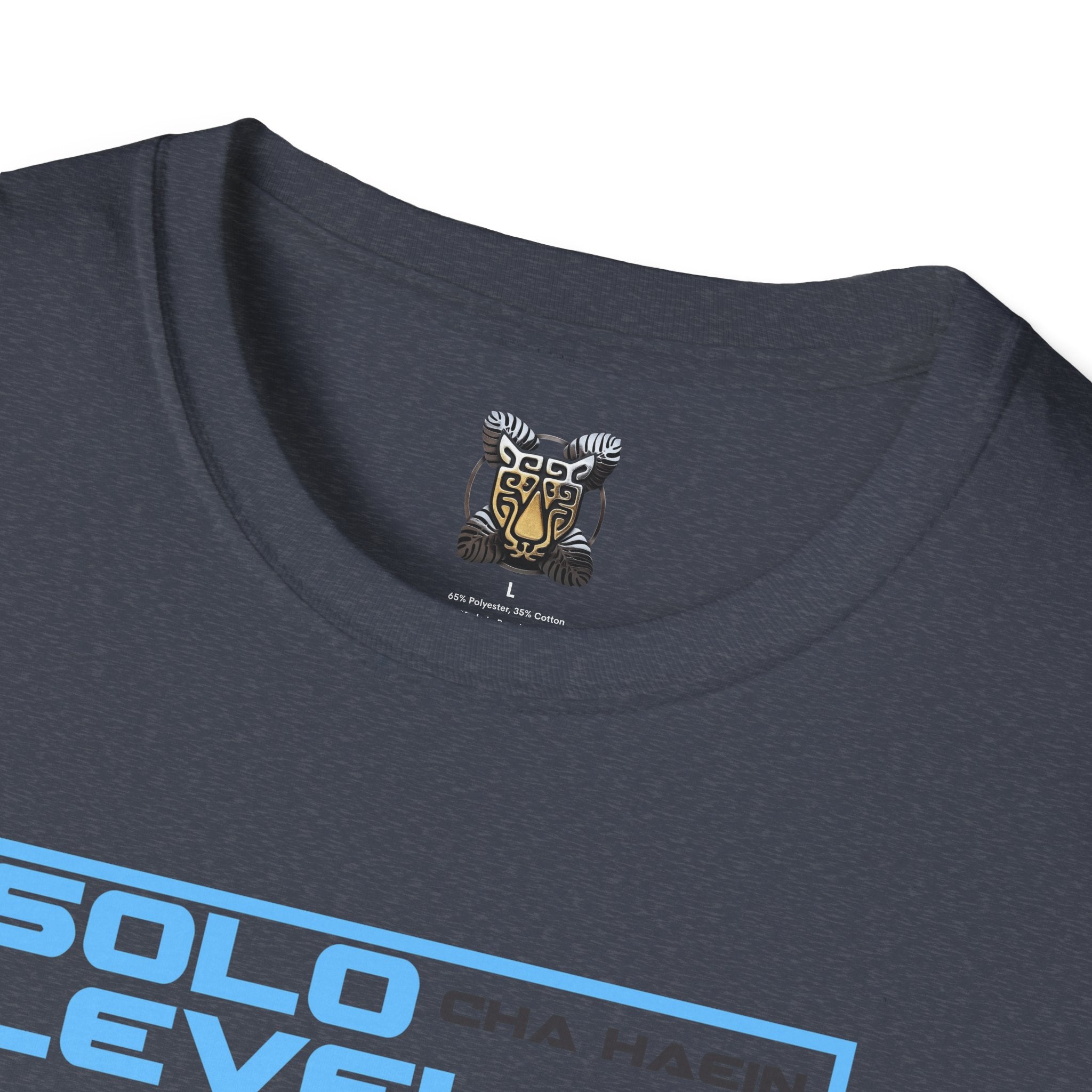 Solo Leveling Cha Hae-In Anime T-Shirt – Black Graphic Tee for Fans