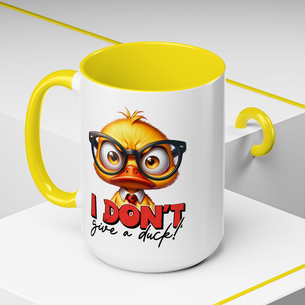 I Don’t Give a Duck – No-Nonsense Duckling Mug