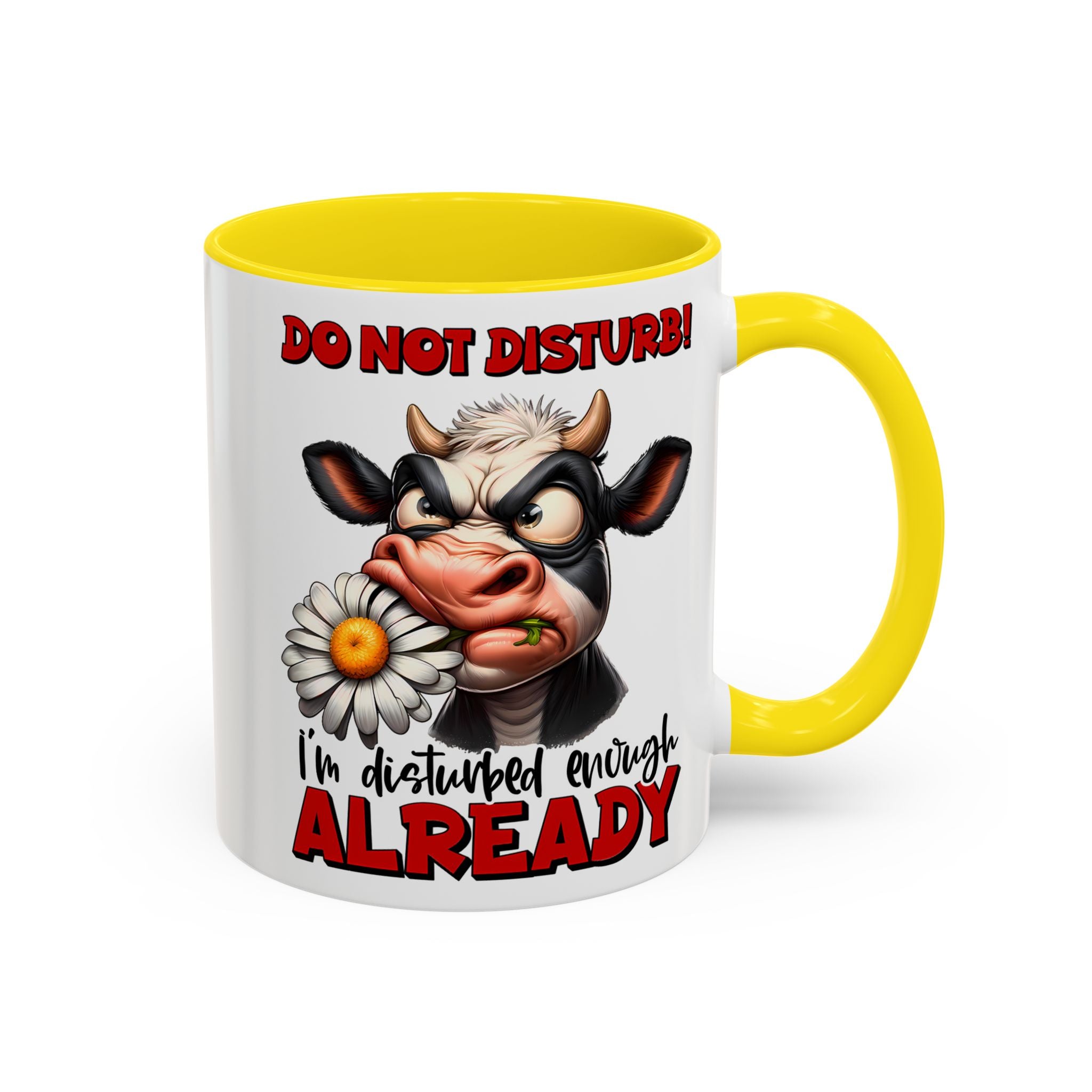 Disturbed & Caffeinated Coffee Mug