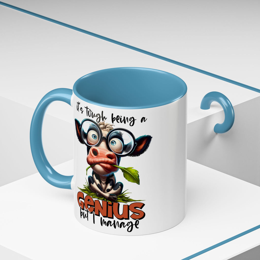 Moo-dest Genius Coffee Mug