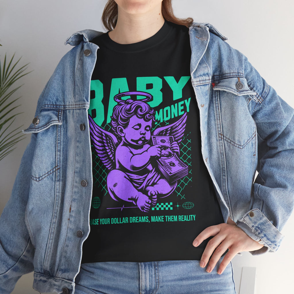 Baby Money: Chase Your Dollar Dreams Streetwear Graphic