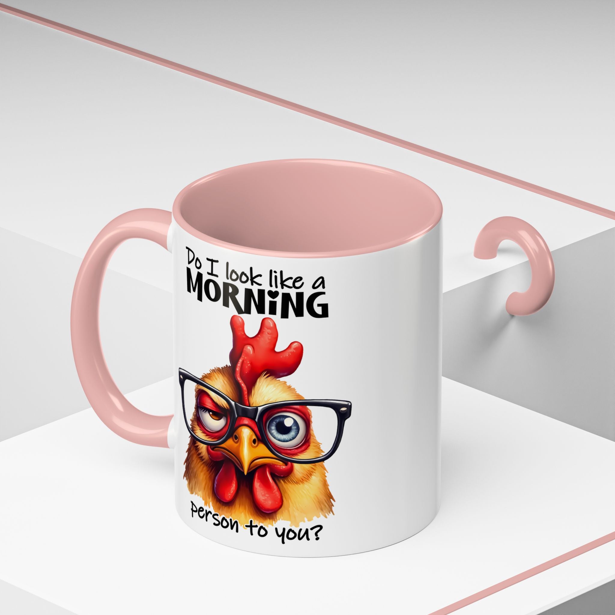 Do I Look Like a Morning Person? – Serious Chicken Mug